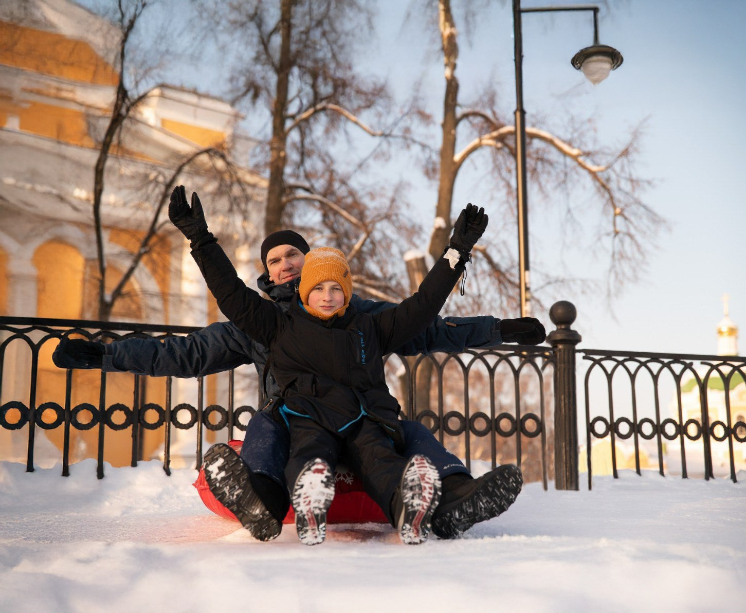 Зимняя прогулка. Детский и семейный фотограф Наталья Михалина