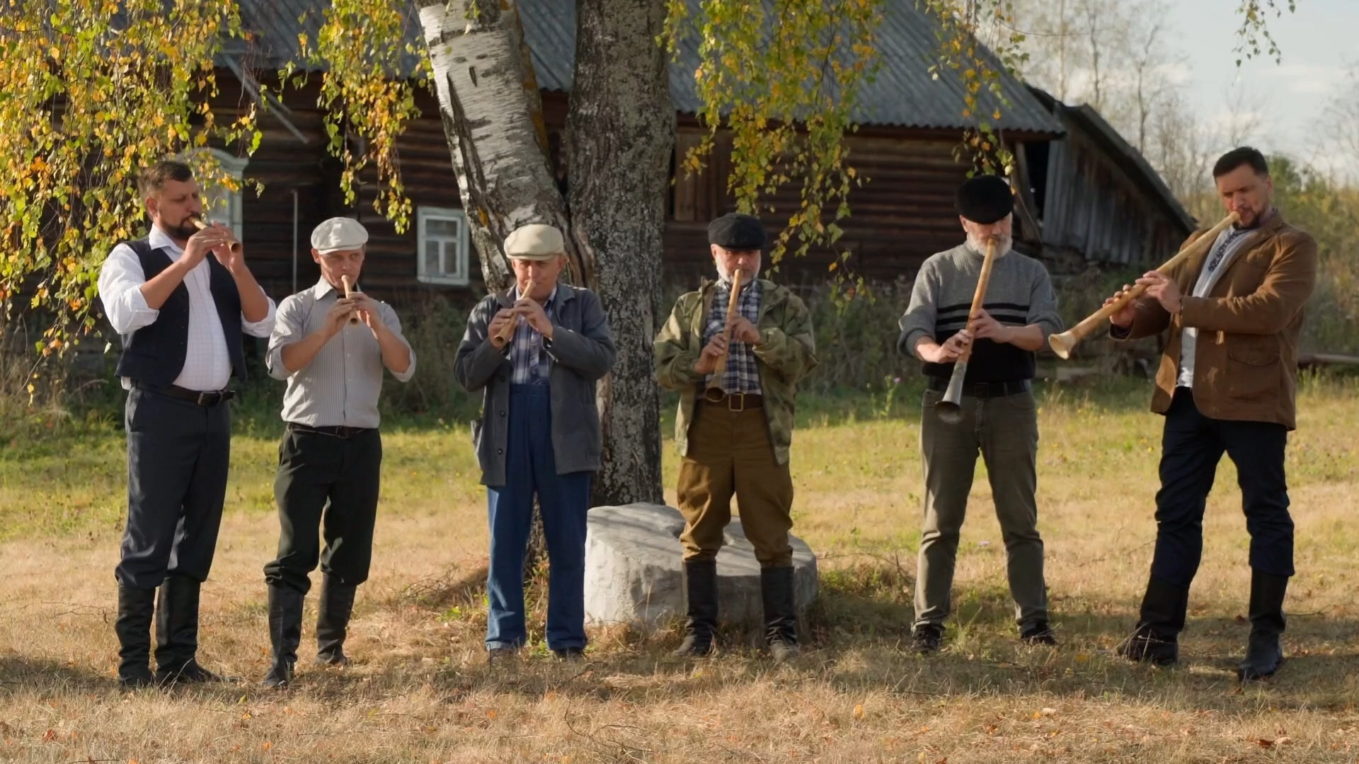 Коллектив Нерехтского рожечного хора