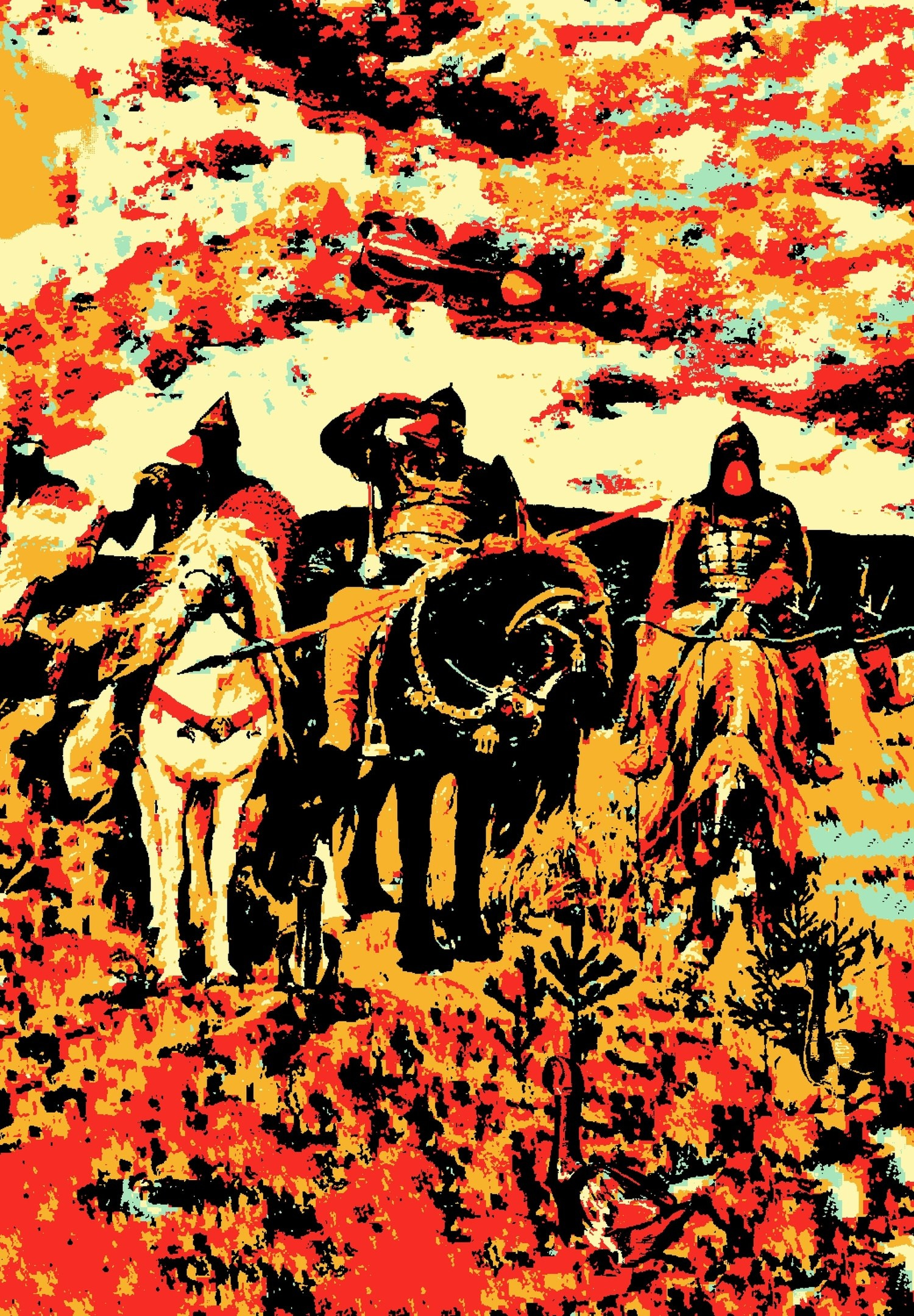 Визуальный арт пиксельный художник Василь Пиксель