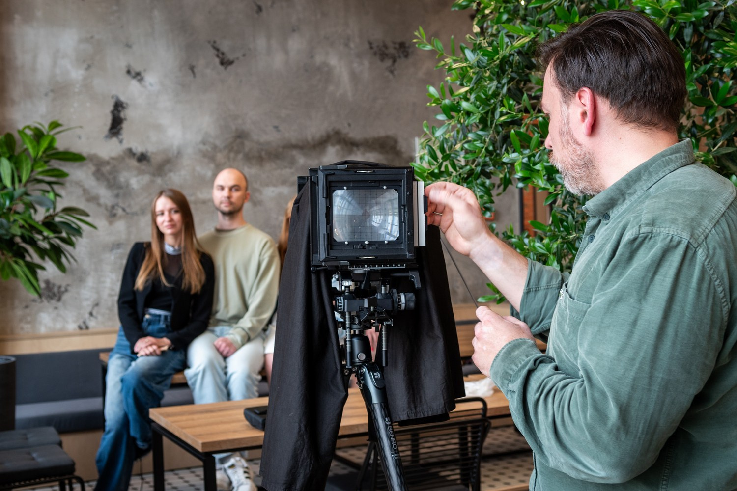 Мастер-класс по съемке камерой большого формата. PHOTO COMMUNITY #SBERTEAM