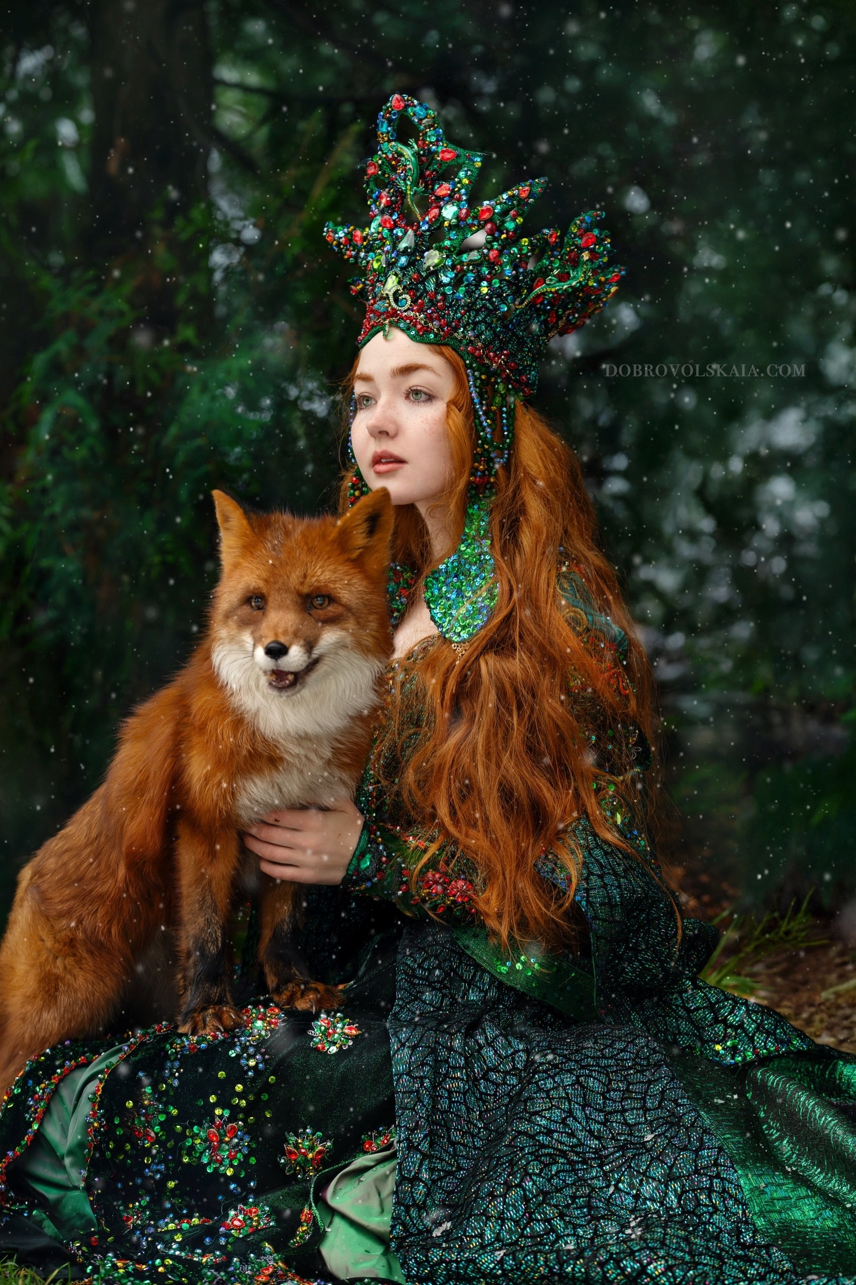 Хозяйка медной горы Эксклюзив. Русские народные костюмы в Москве