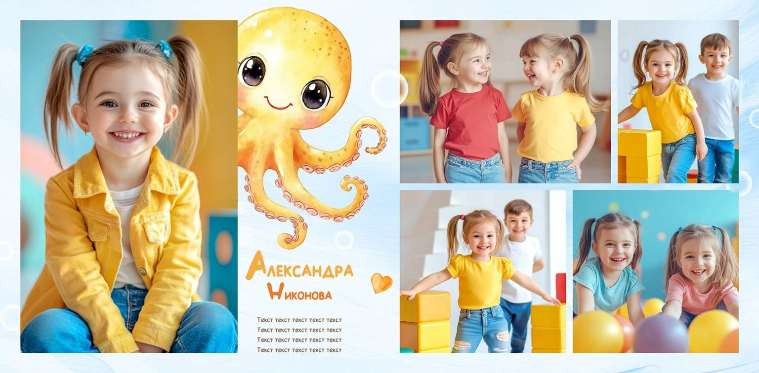 Выпускные альбомы для детского сада. Фото и видео Москва, Московский. Свадебный фотограф, видеограф, фотосессии, видеосъемка