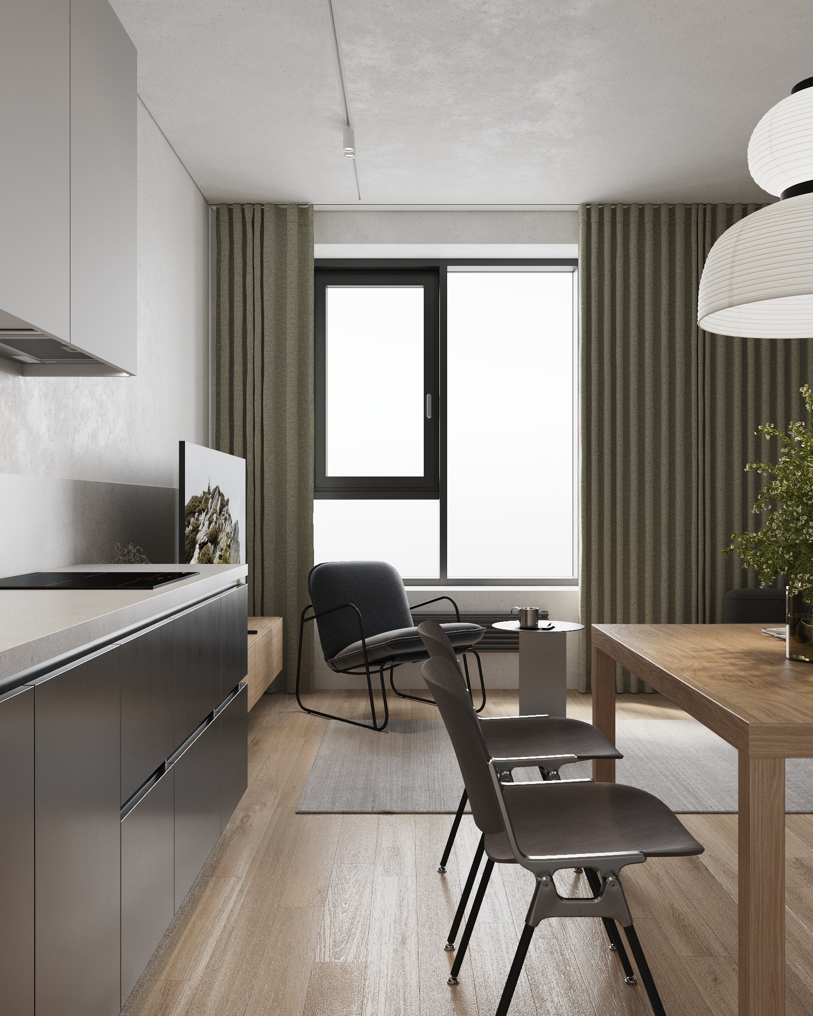 FORIVER_Flat — Apartment for rent in Moscow Russia designed by QUADRUM STUDIO