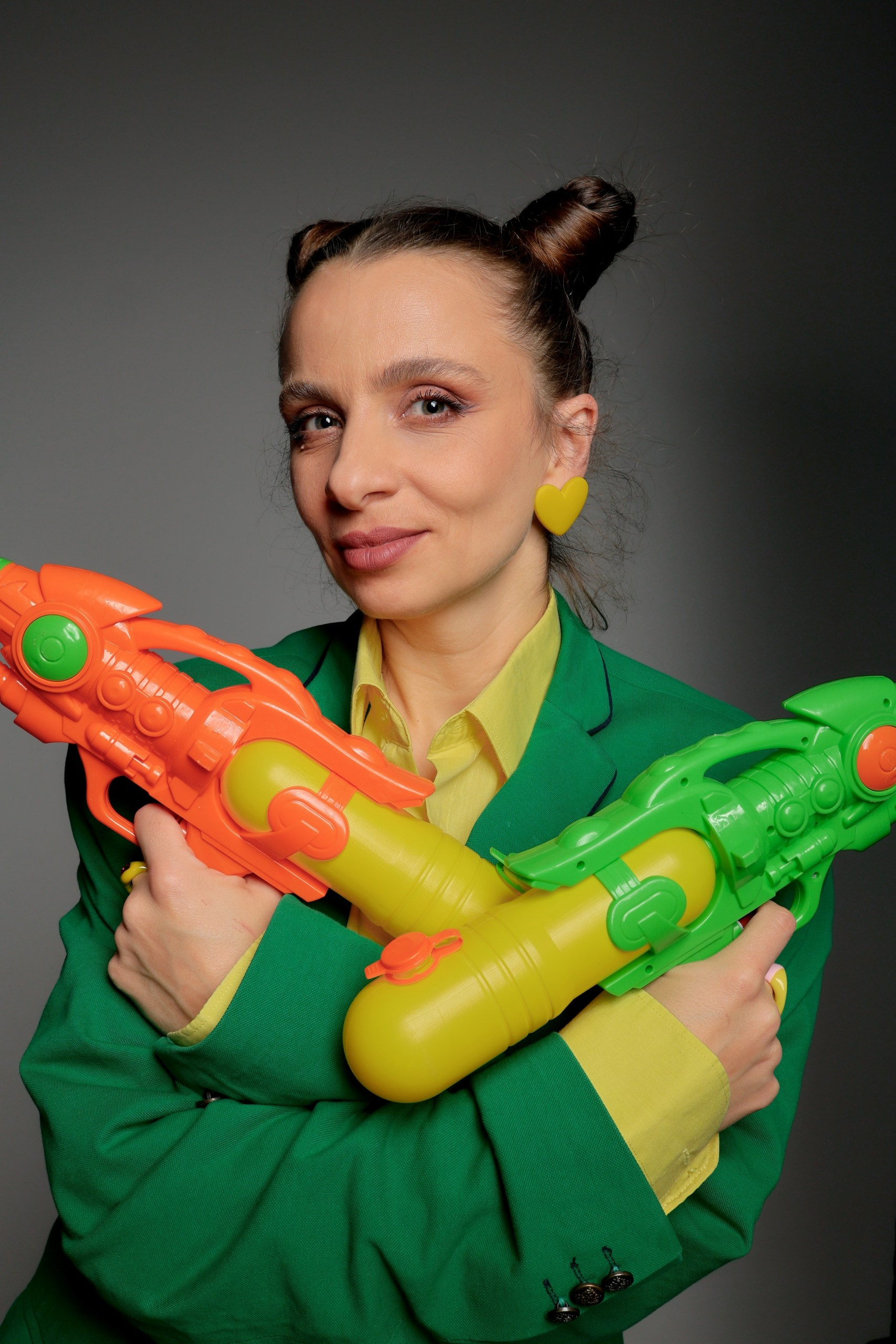 Фотосессия в студии для ведущей