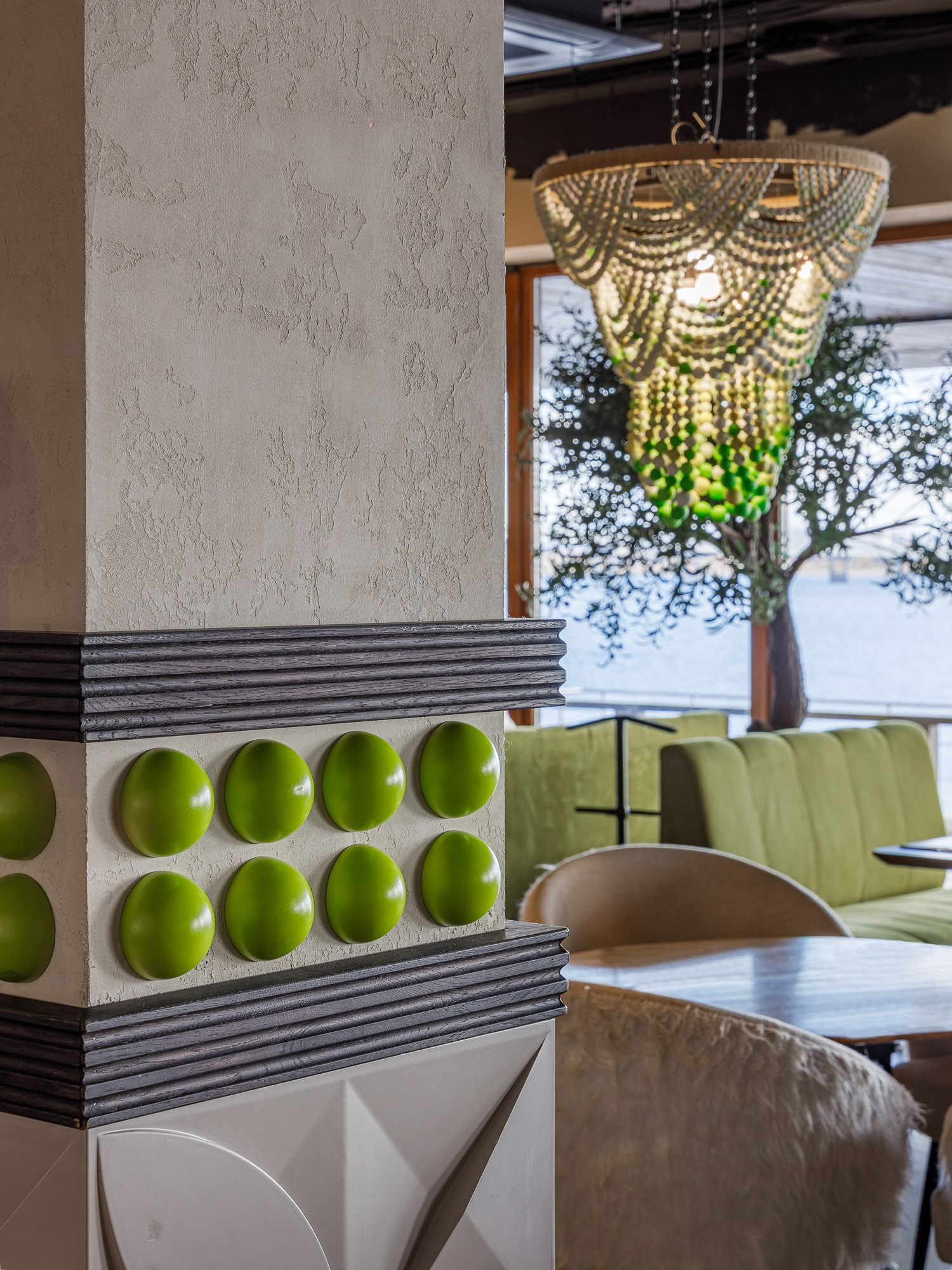 HVANCH restaurant in Saratov Russia designed by QUADRUM STUDIO