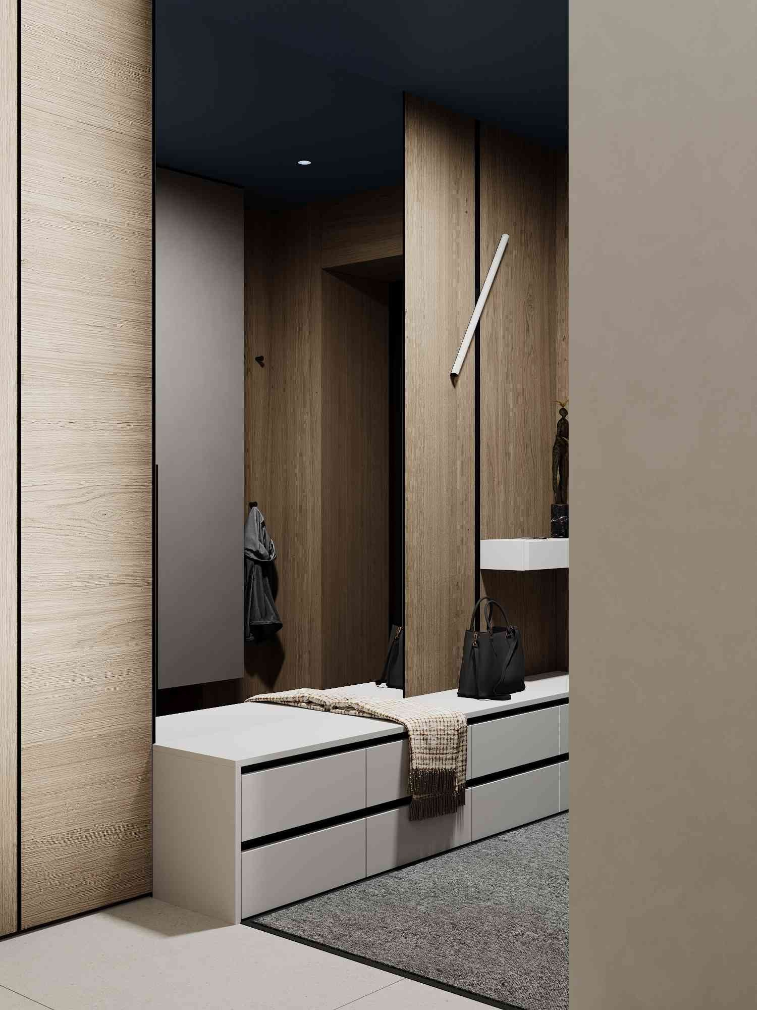 Дизайн интерьера квартиры для молодой семьи с ребёнком. Студия дизайна интерьера «Строчка» | Москва, Санкт-Петербург, Самара, Казань, Тольятти, Ульяновск и другие города России