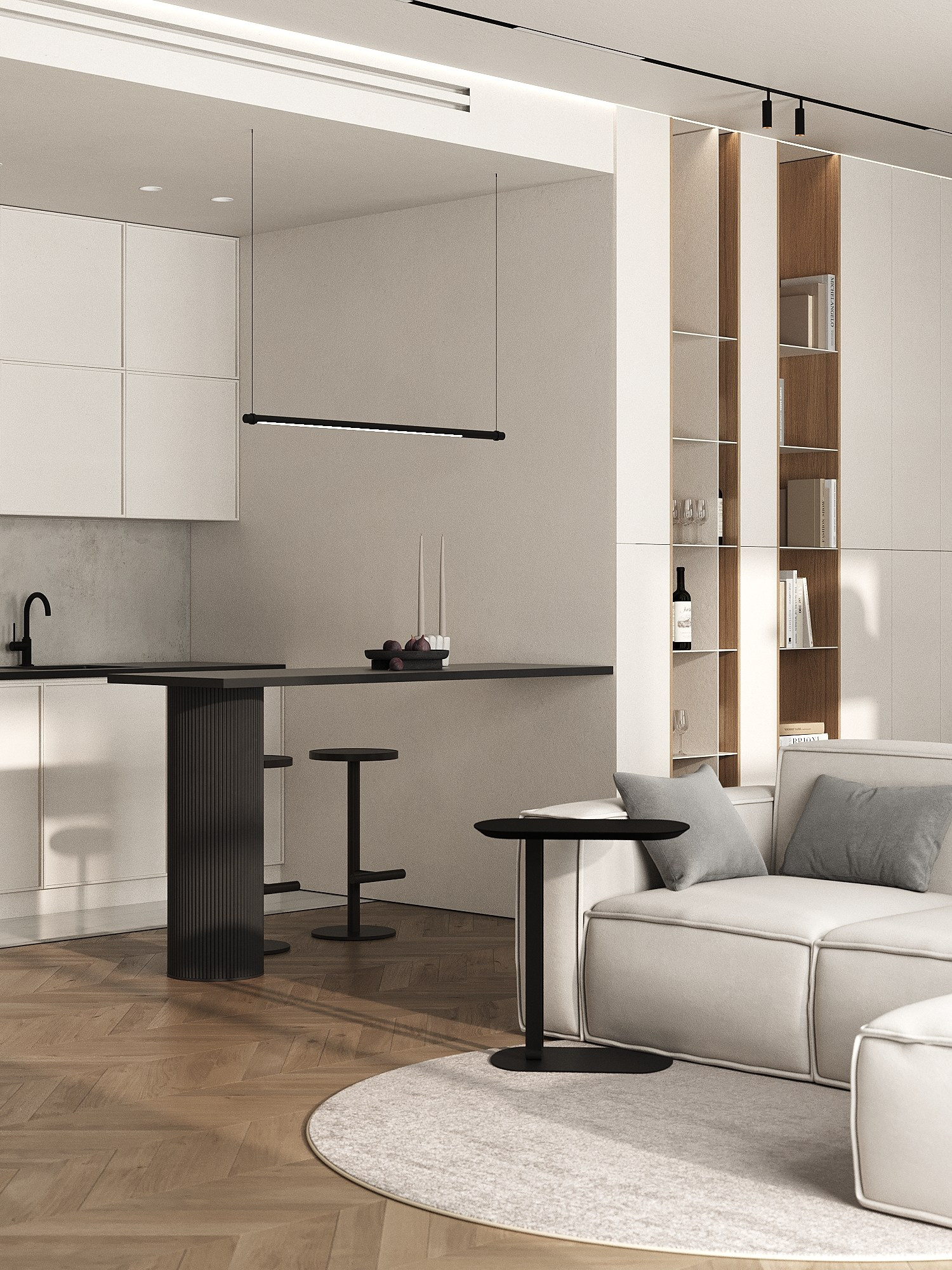 ZORGE136sqm. МАКСИМОВИЧ БЮРО бюро дизайна интерьера