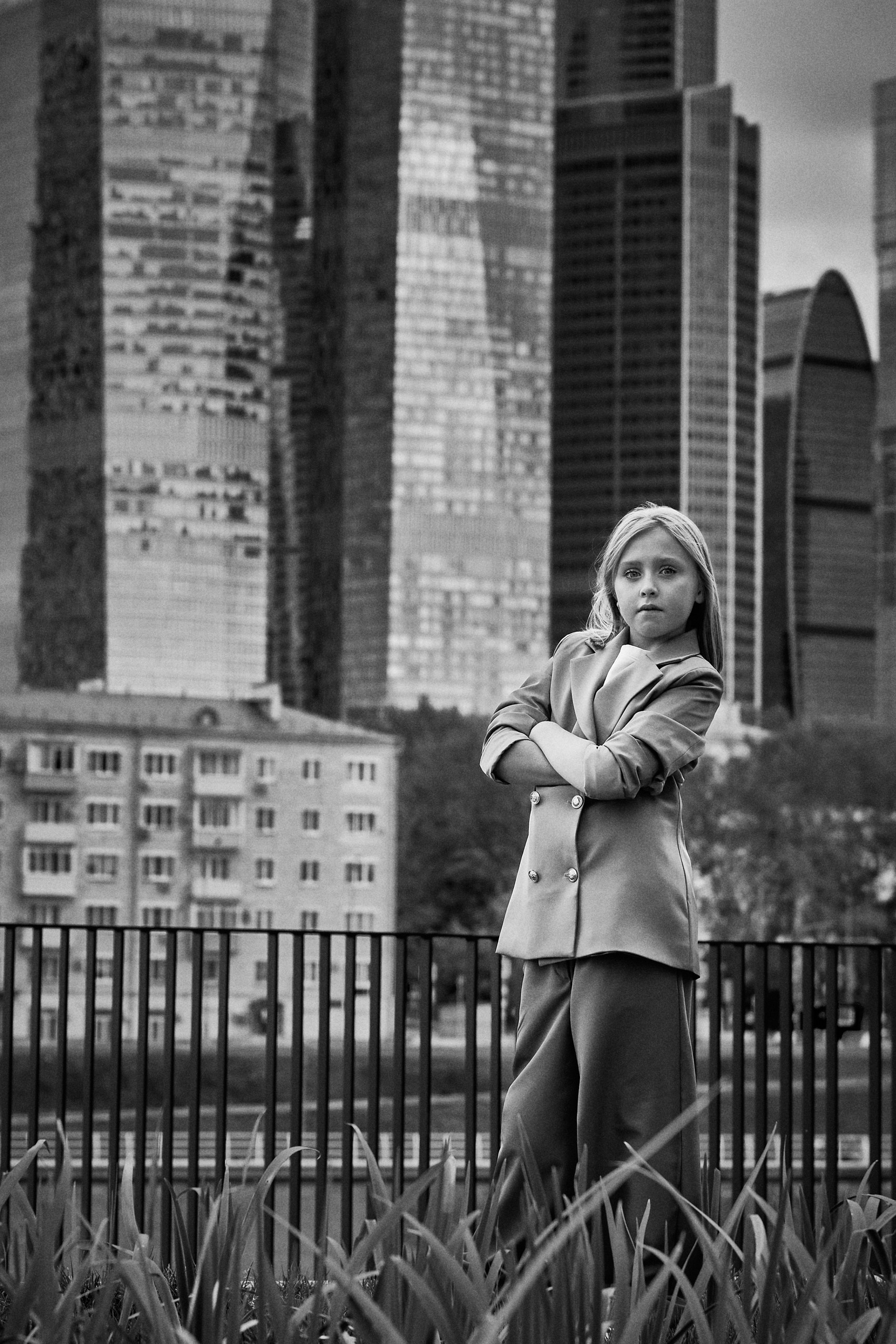 Детская фотосессия в ЧБ. Фотограф в Москве — Сергей Рыжков