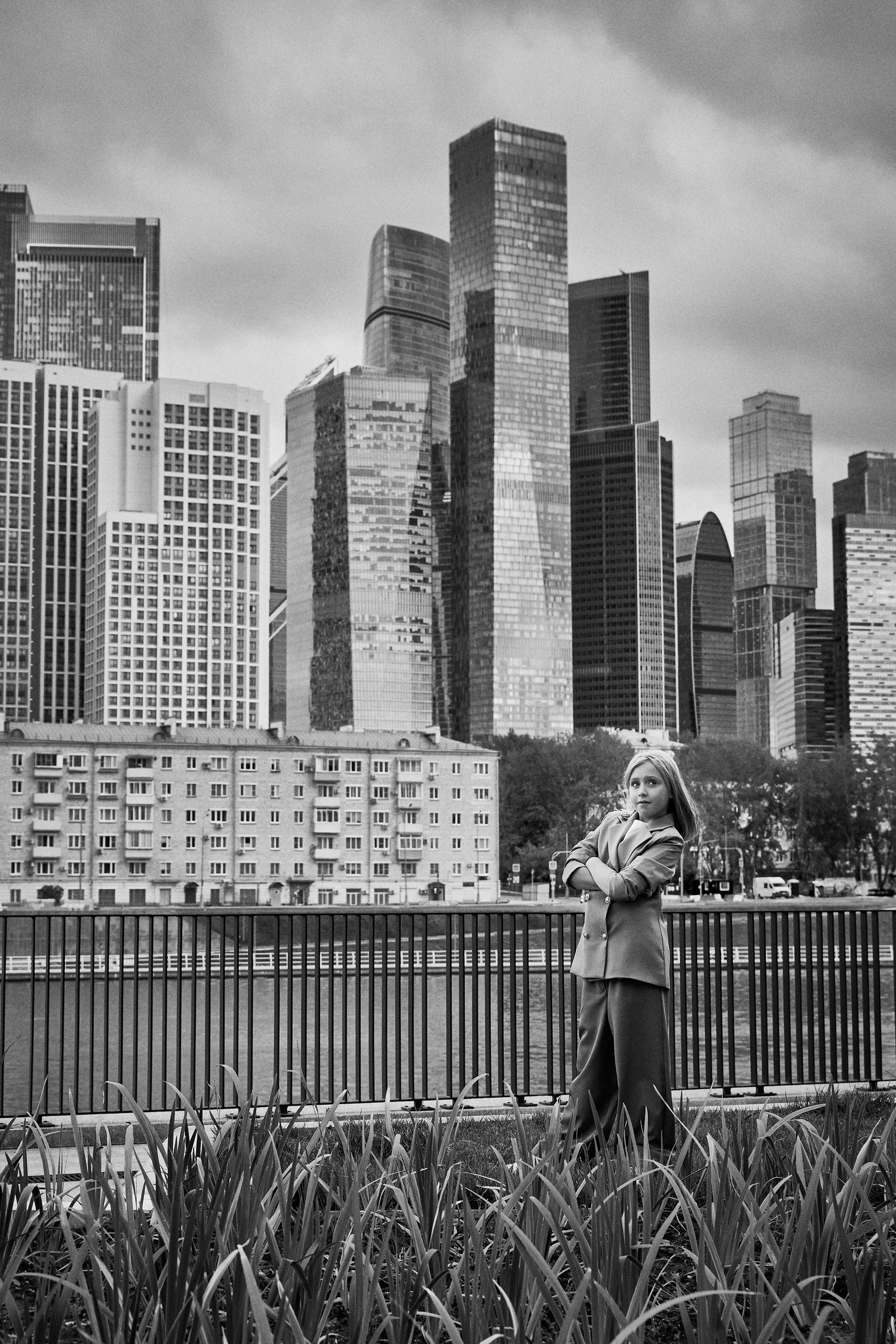 Детская фотосессия в ЧБ. Фотограф в Москве — Сергей Рыжков