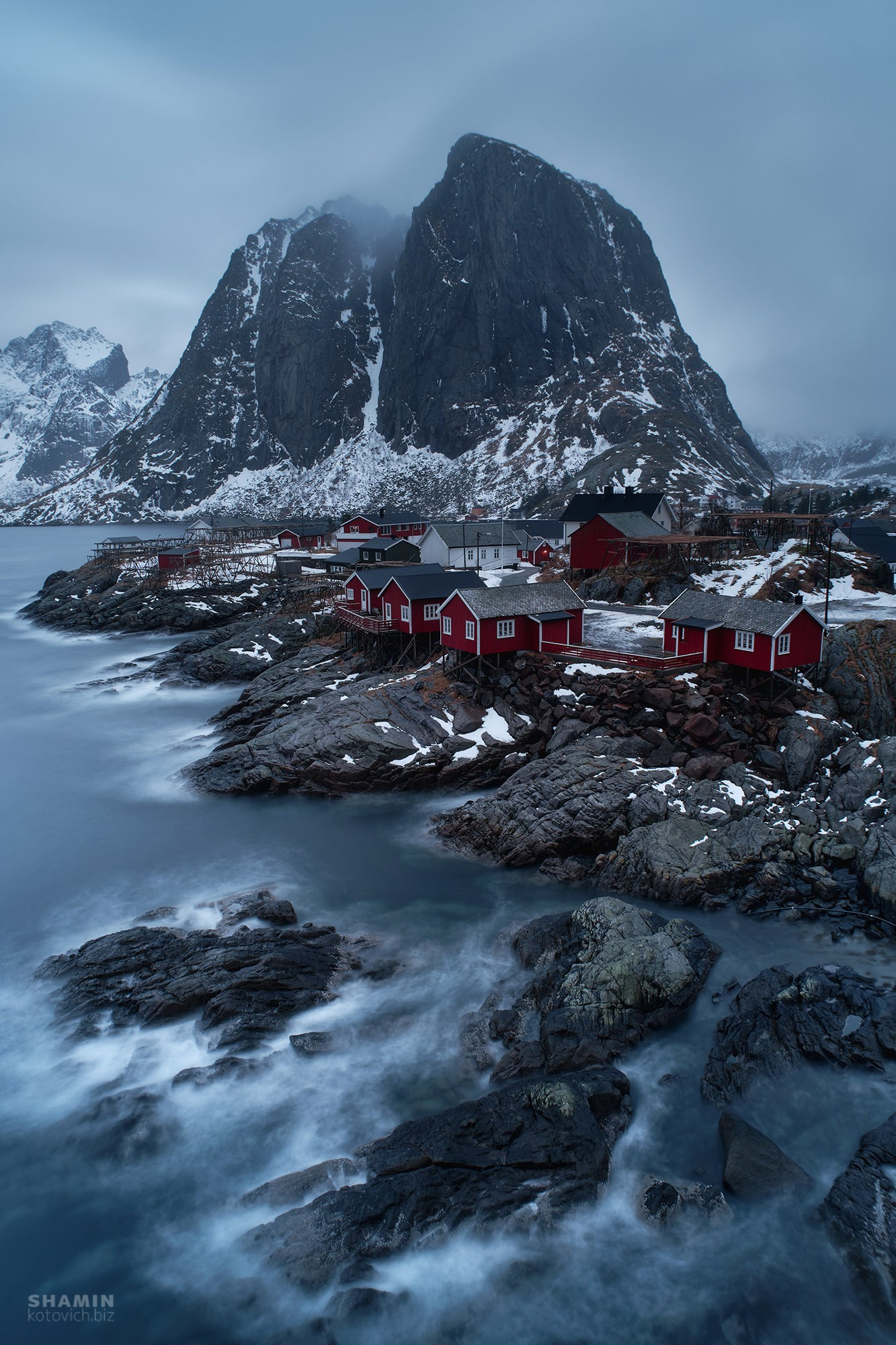 Лофотенские острова — пейзажи, северное сияние и море. Фотограф Константин Шамин. Фотограф Константин Шамин