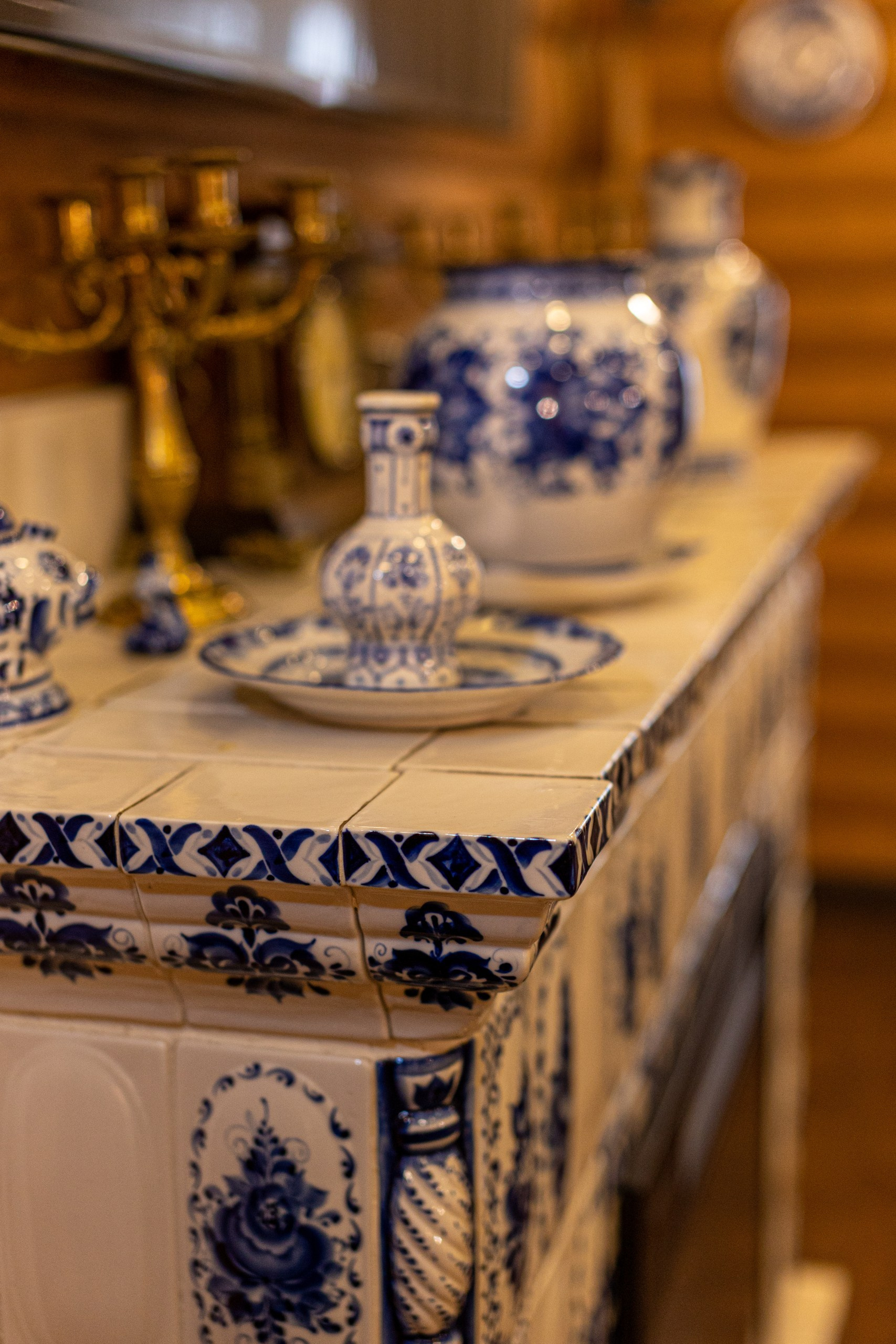 Банкетный зал «Гжель», ресторана «Дача ". Фотограф в Оренбурге. Профессиональный фотограф