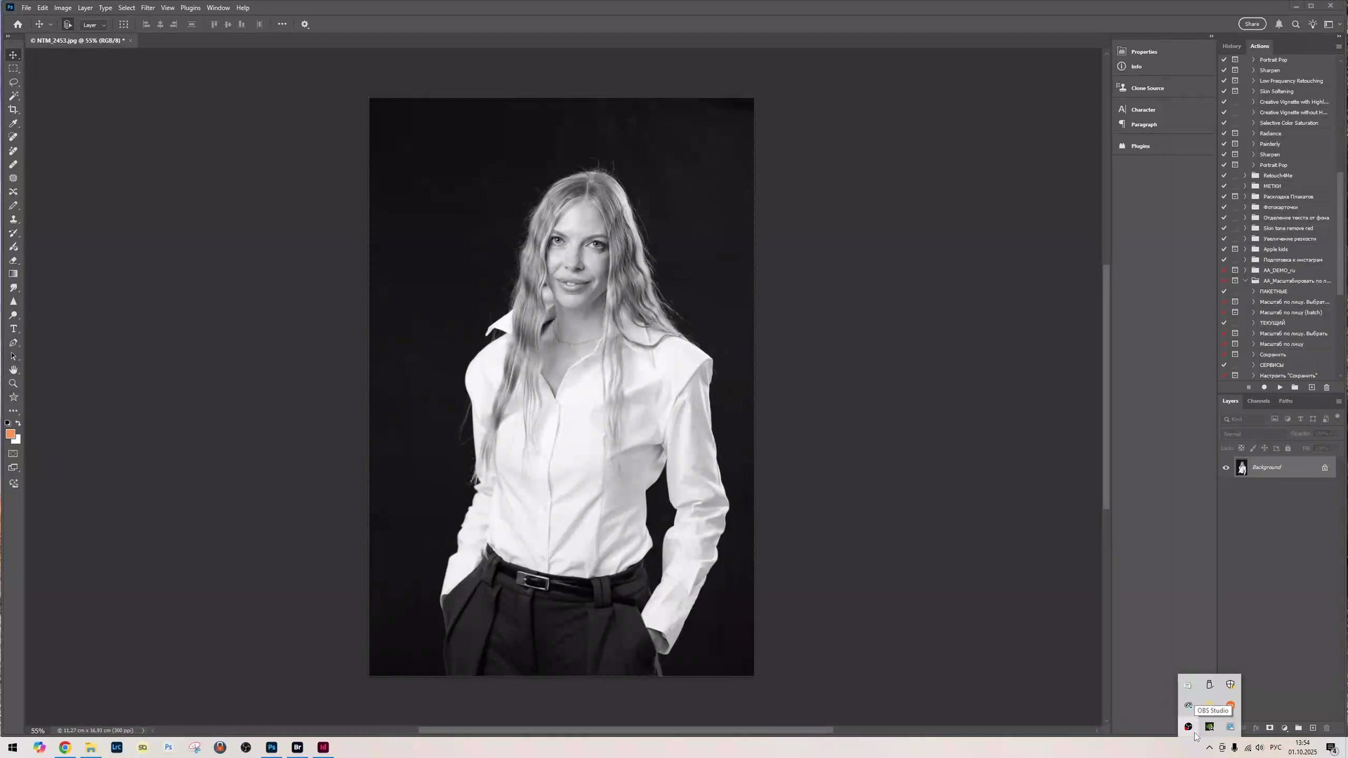 Модуль для пакетной подготовки портретов под различные форматы. Фотограф в Астане Табакова Наталья