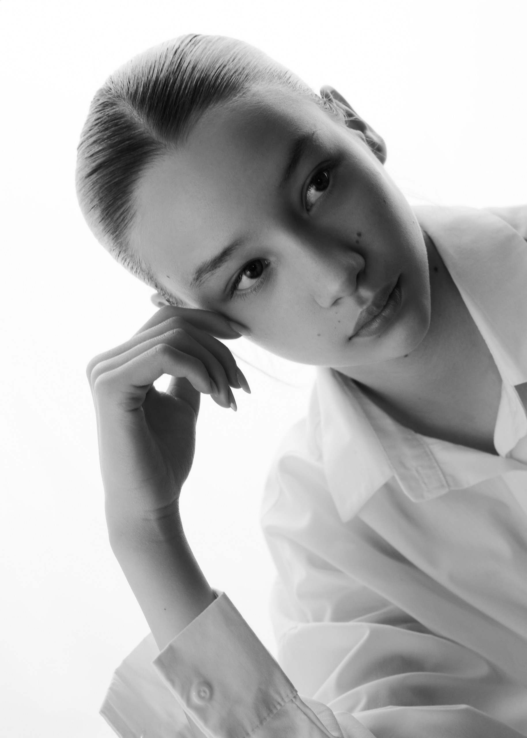 Фотосессия с живыми цветами