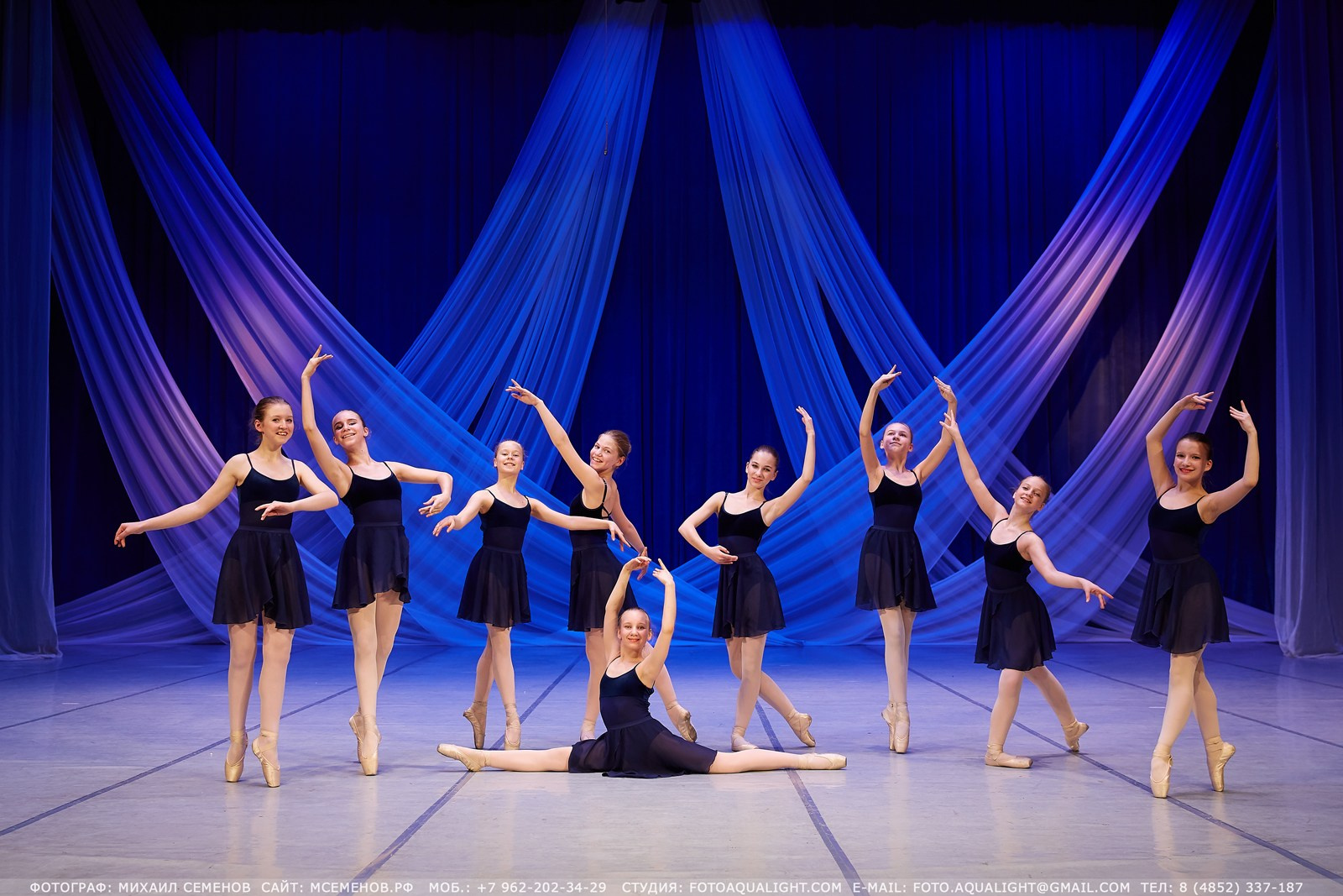Детская БАЛЕТНАЯ фотосессия Фотограф Михаил Семенов, г. Ярославль