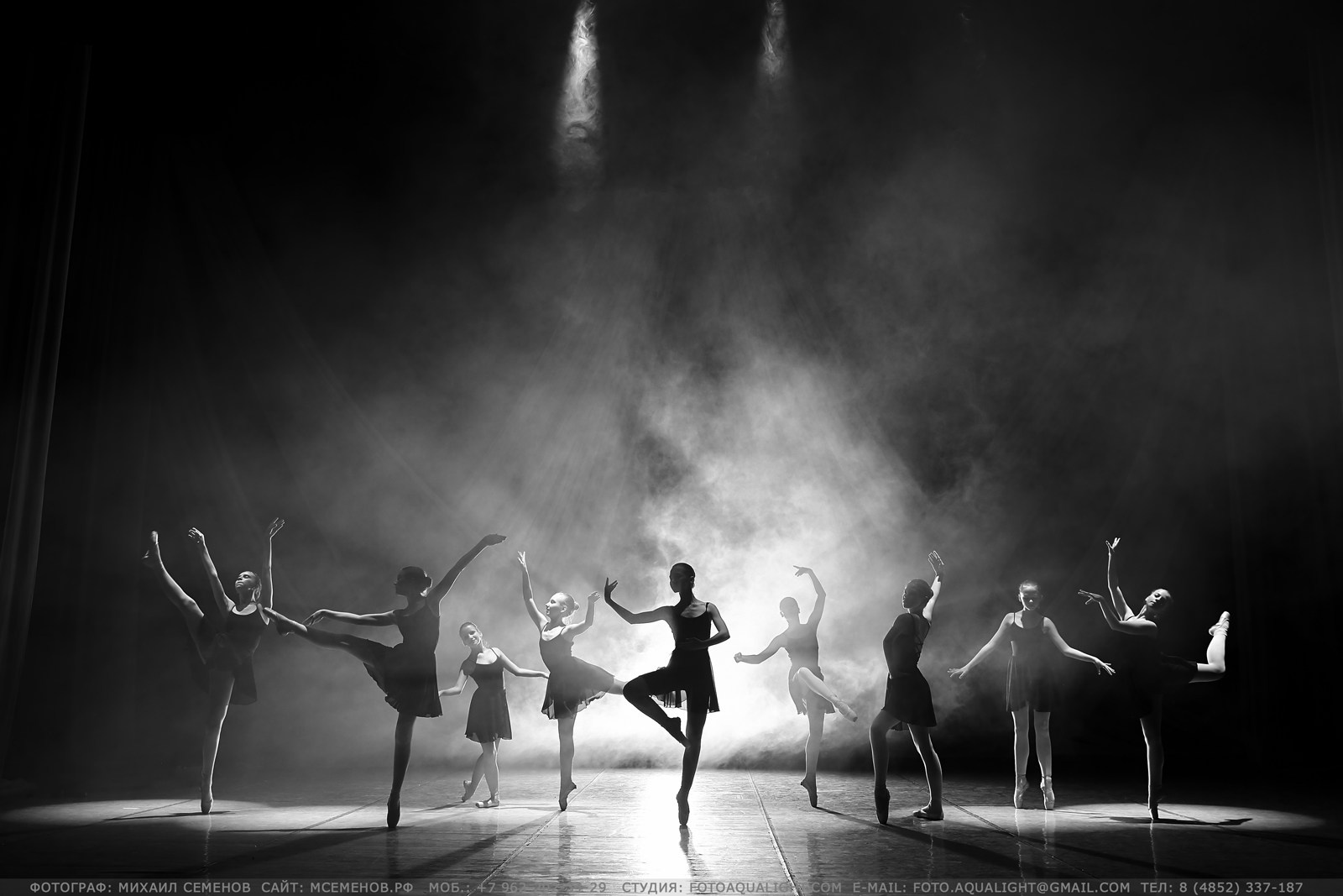 Детская БАЛЕТНАЯ фотосессия Фотограф Михаил Семенов, г. Ярославль