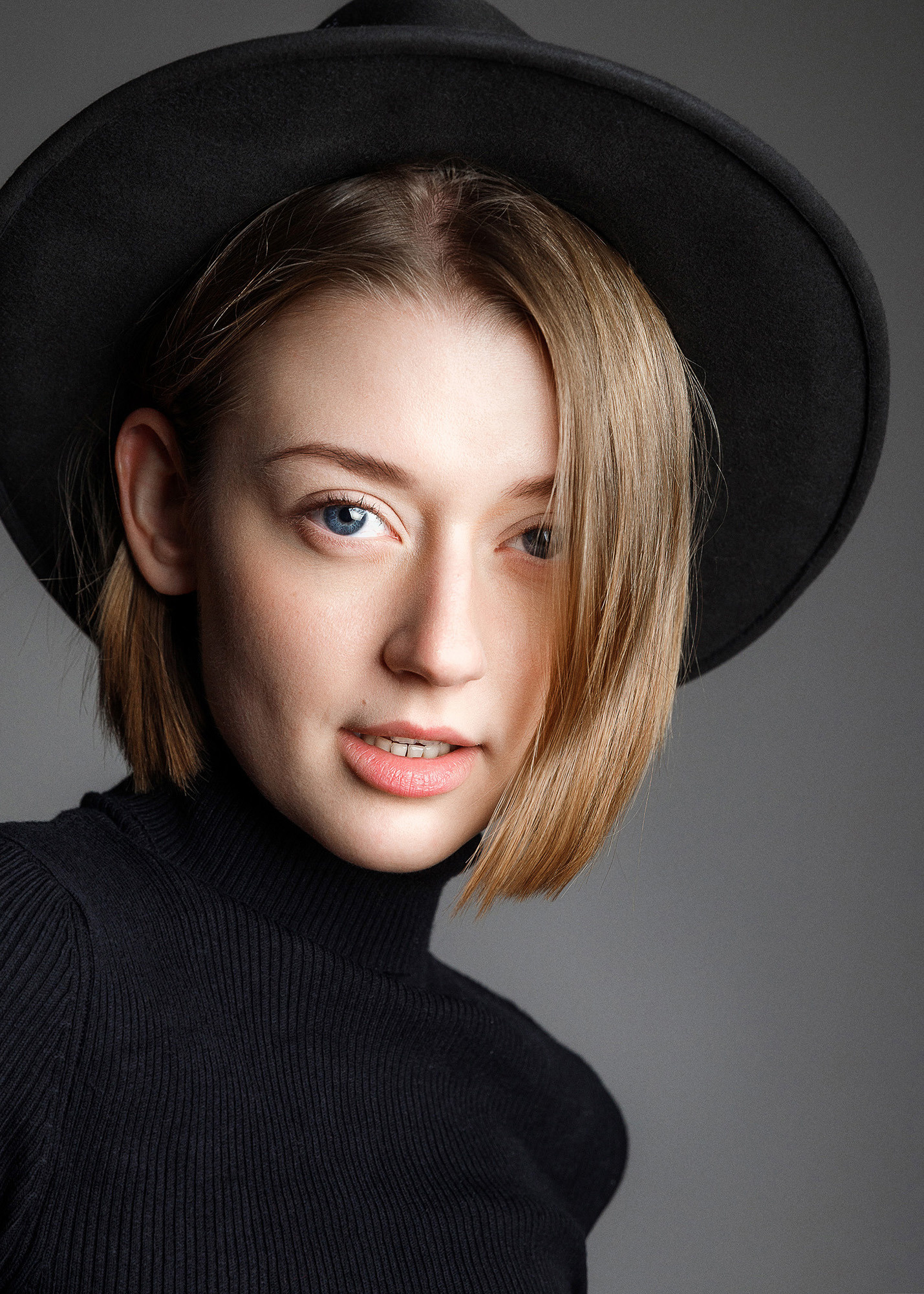 женский портрет, portrait of a girl