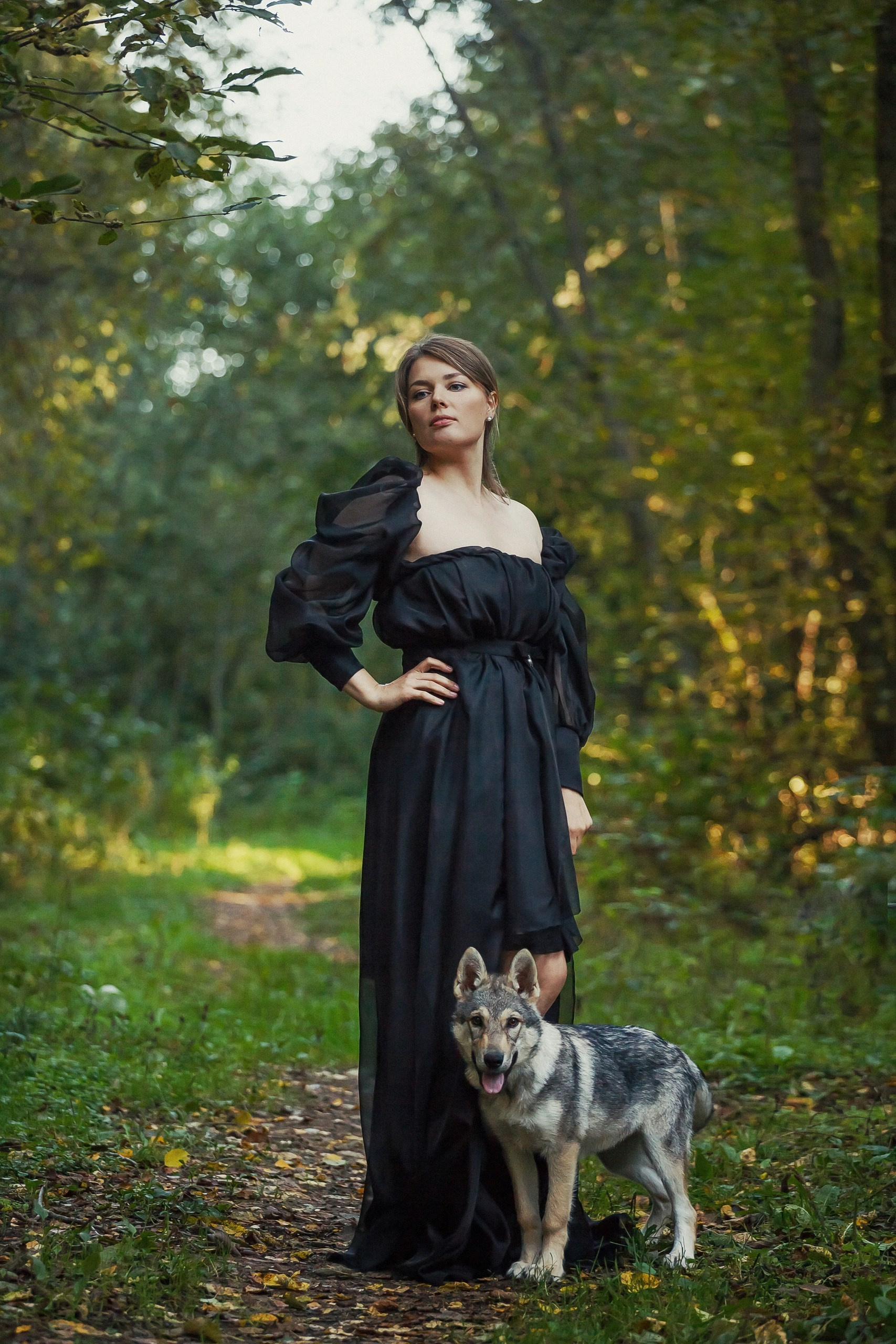 Платья со шлейфами. Фотограф Ирина Богатырева