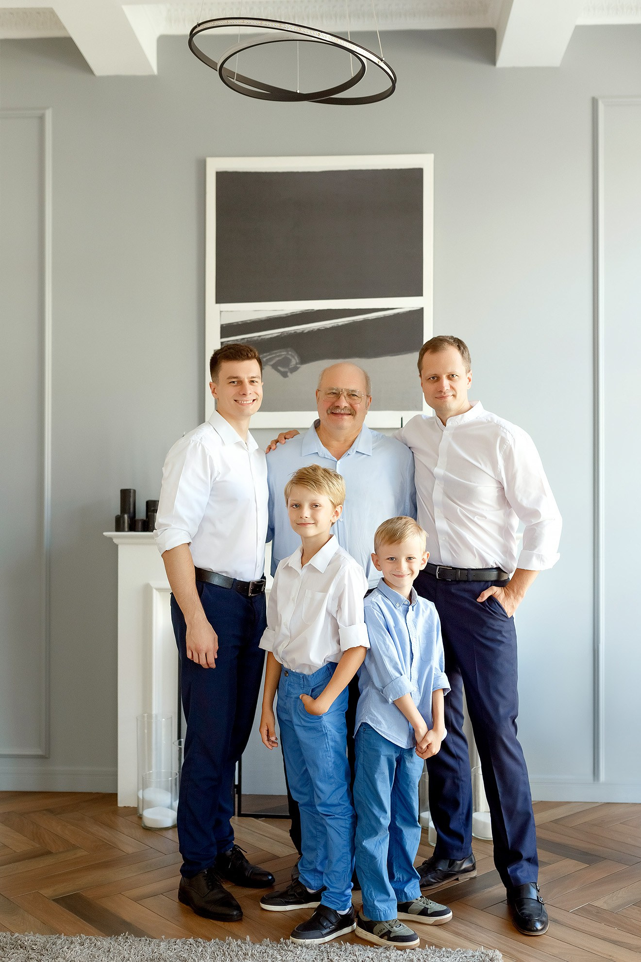 Съёмка большой семьи. Фотограф в Санкт-Петербурге Наталья Макарова