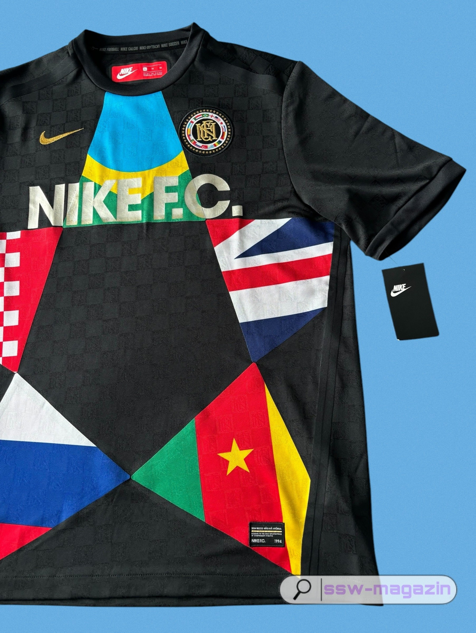 Футболка Nike FC. Футбольный магазин — ssw_magazin