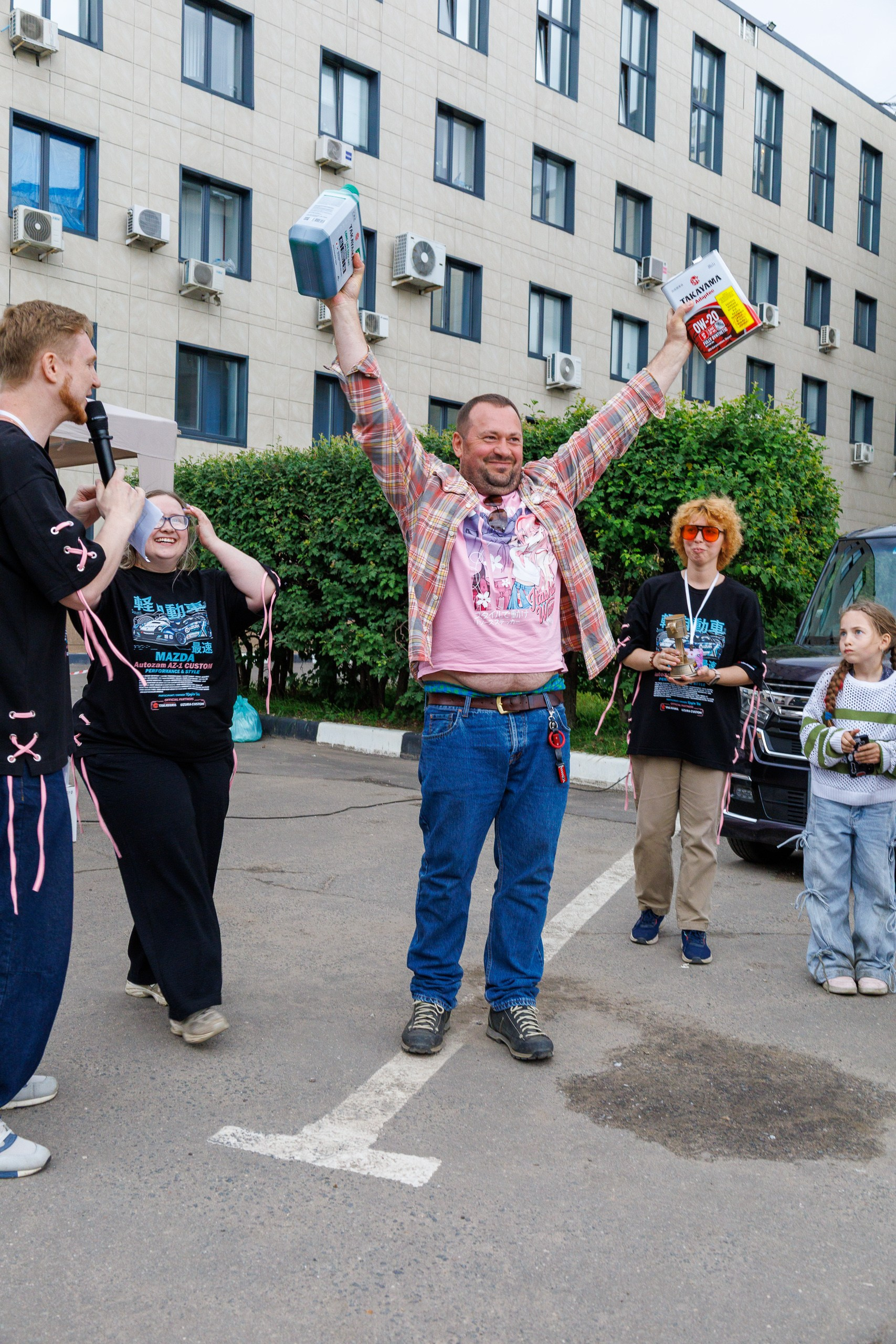 Репортажная съёмка автофестиваля K-Matsuri