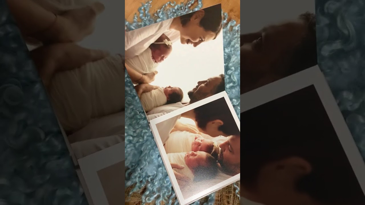 Фотокниги для новорождённых — оформление воспоминаний. Фотограф новорождённых в Краснодаре Евгения Кузминова