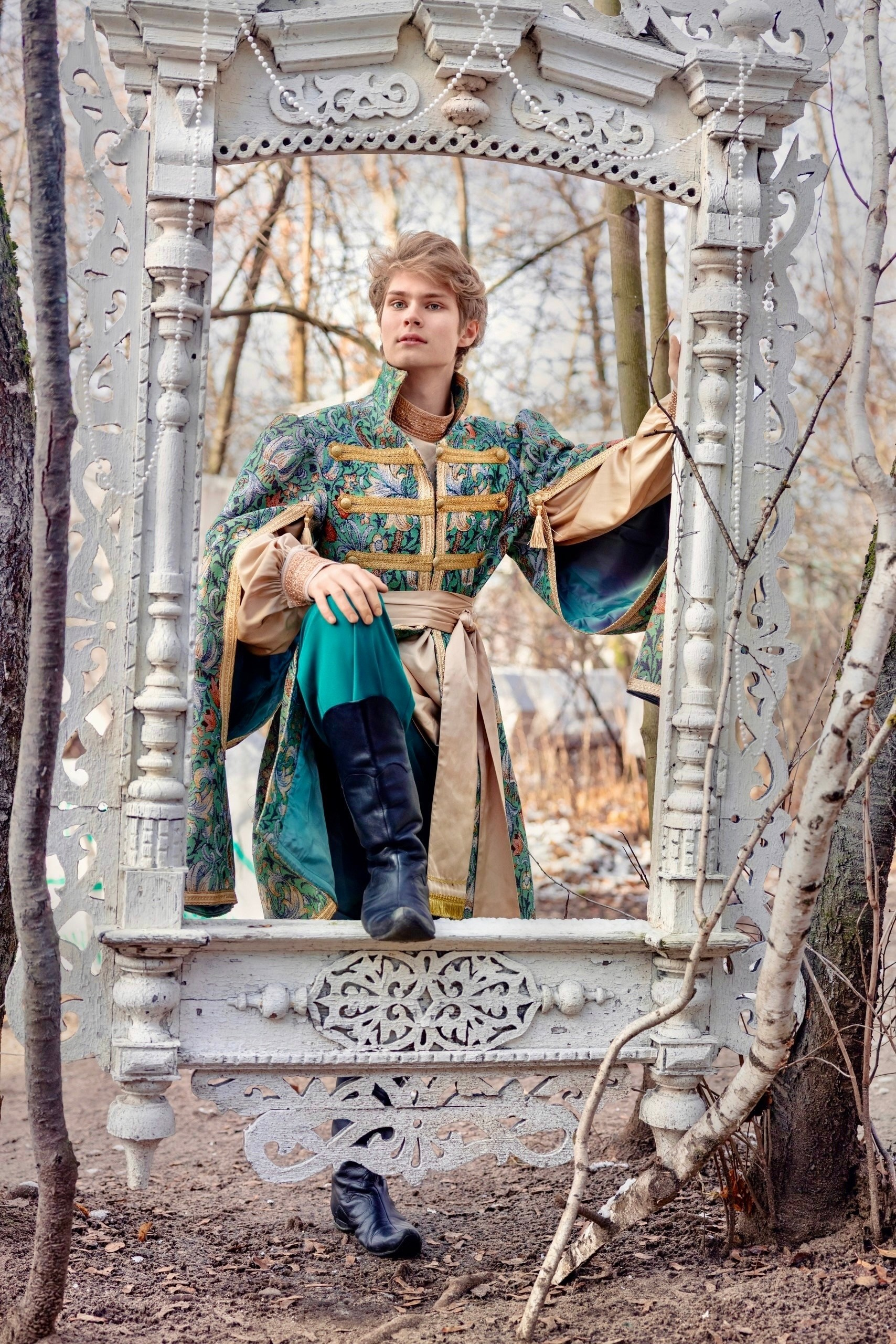 Королевич Елисей. Русские народные костюмы в Москве