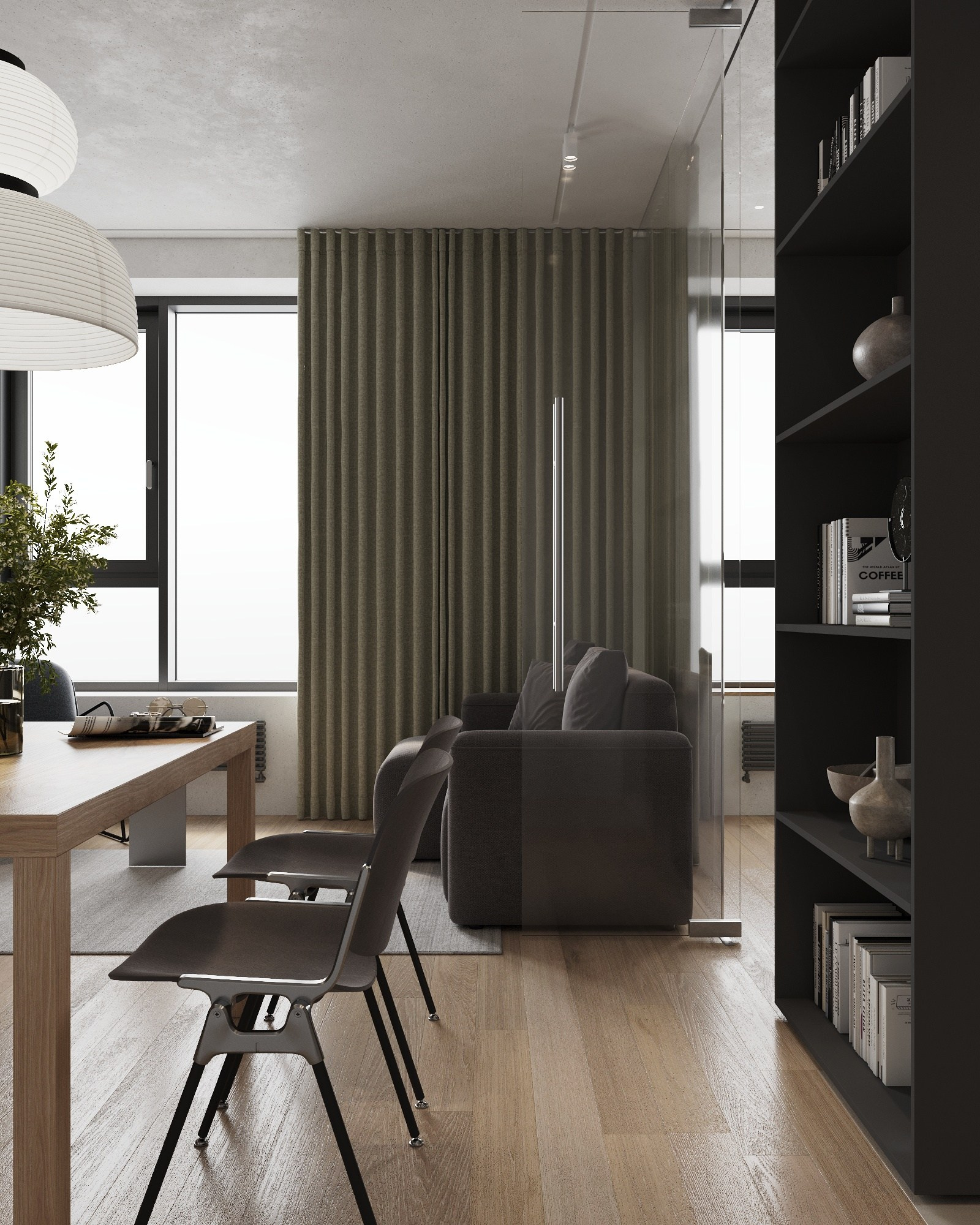 FORIVER_Flat — Apartment for rent in Moscow Russia designed by QUADRUM STUDIO