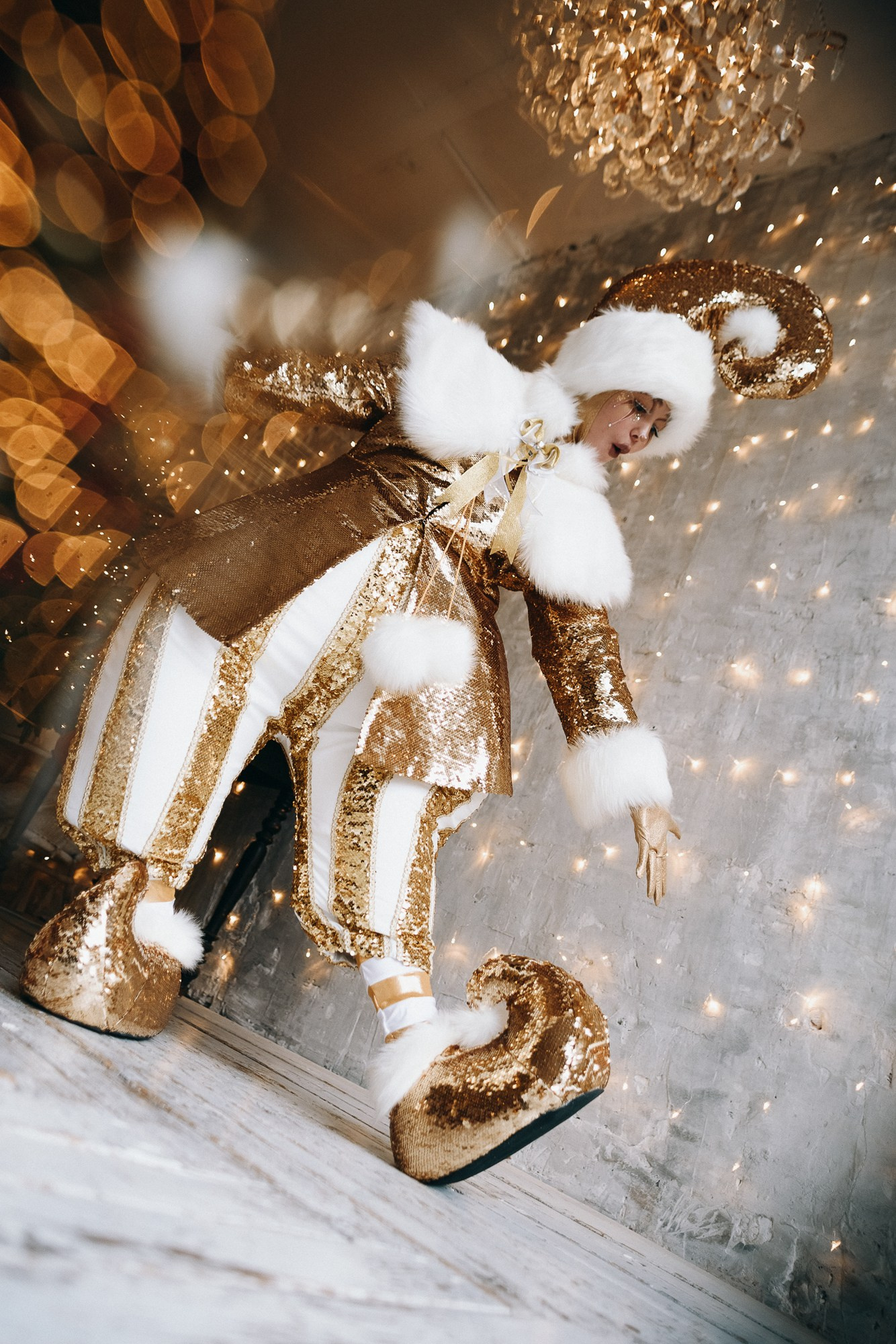 Новогодняя креативная фотосессия в Тюмени | Фотограф Дарья Мустафина. Портретный фотограф Тюмень Дарья Мустафина