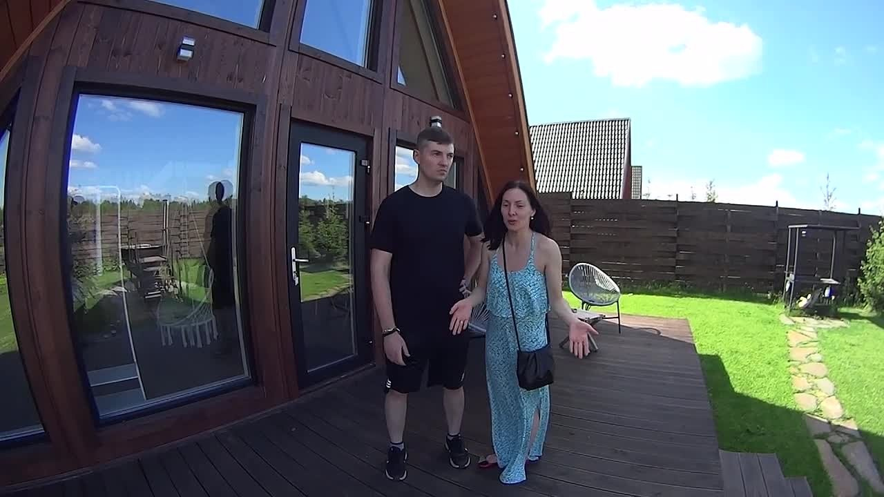 Афрейм для отдыха с баней, чаном подмосковье - заказать, забронировать. Коттедж А-фрейм с баней и уличным чаном в Подмосковье - в аренду для отдыха