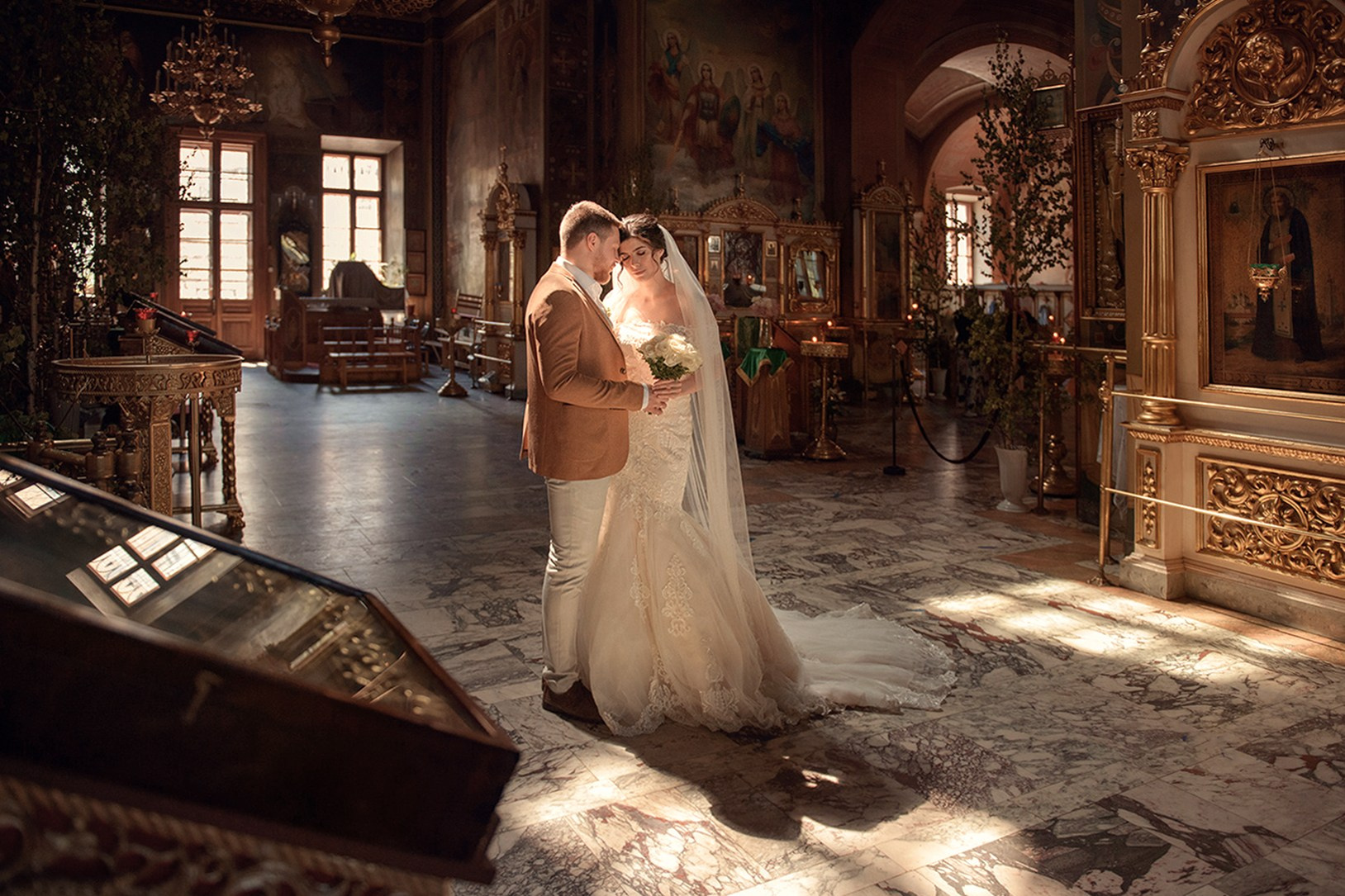 Таинство Венчания, фотосессия венчания в Москве