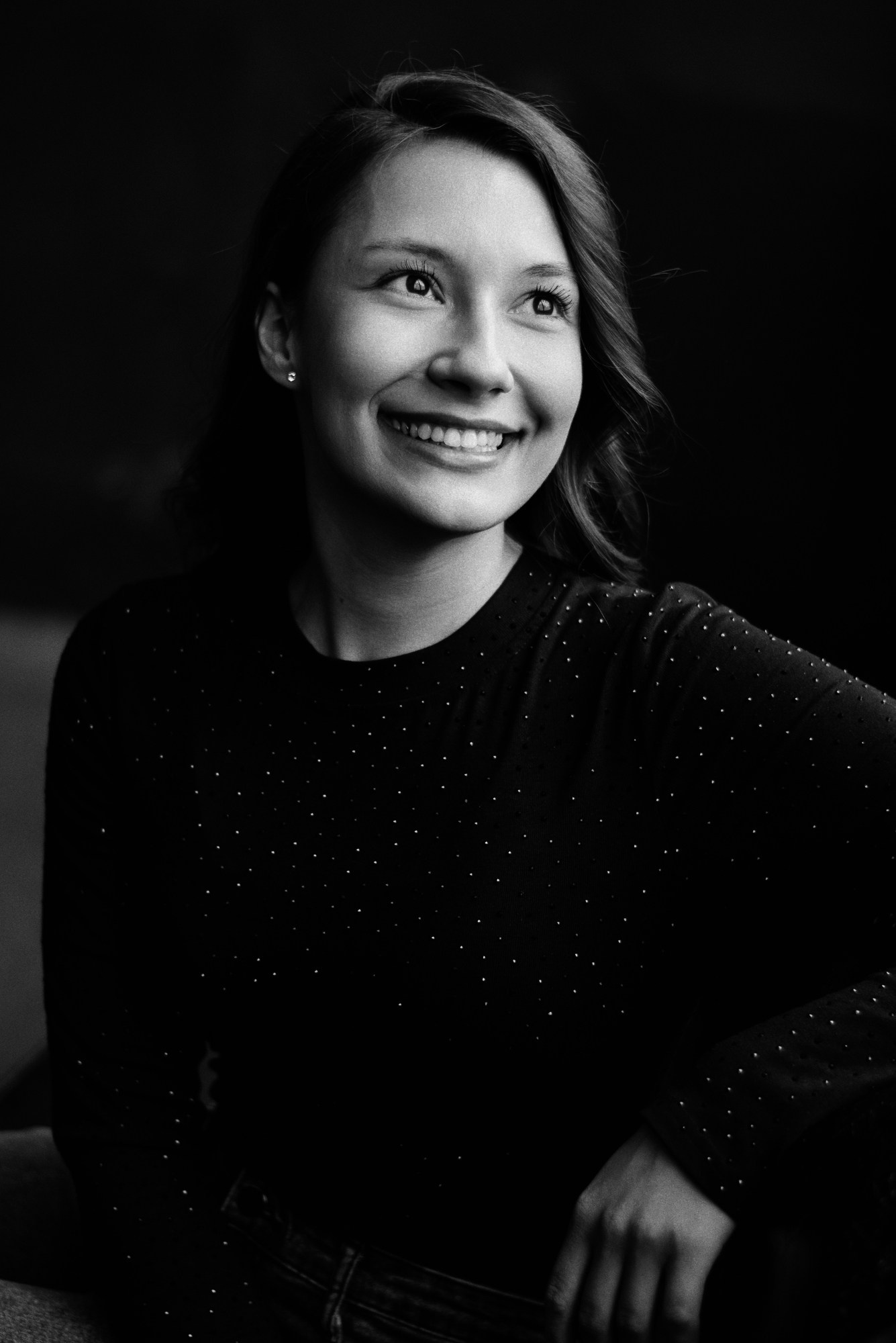 ЧБ портрет в Тюмени | Фотограф Дарья Мустафина. Портретный фотограф Тюмень Дарья Мустафина