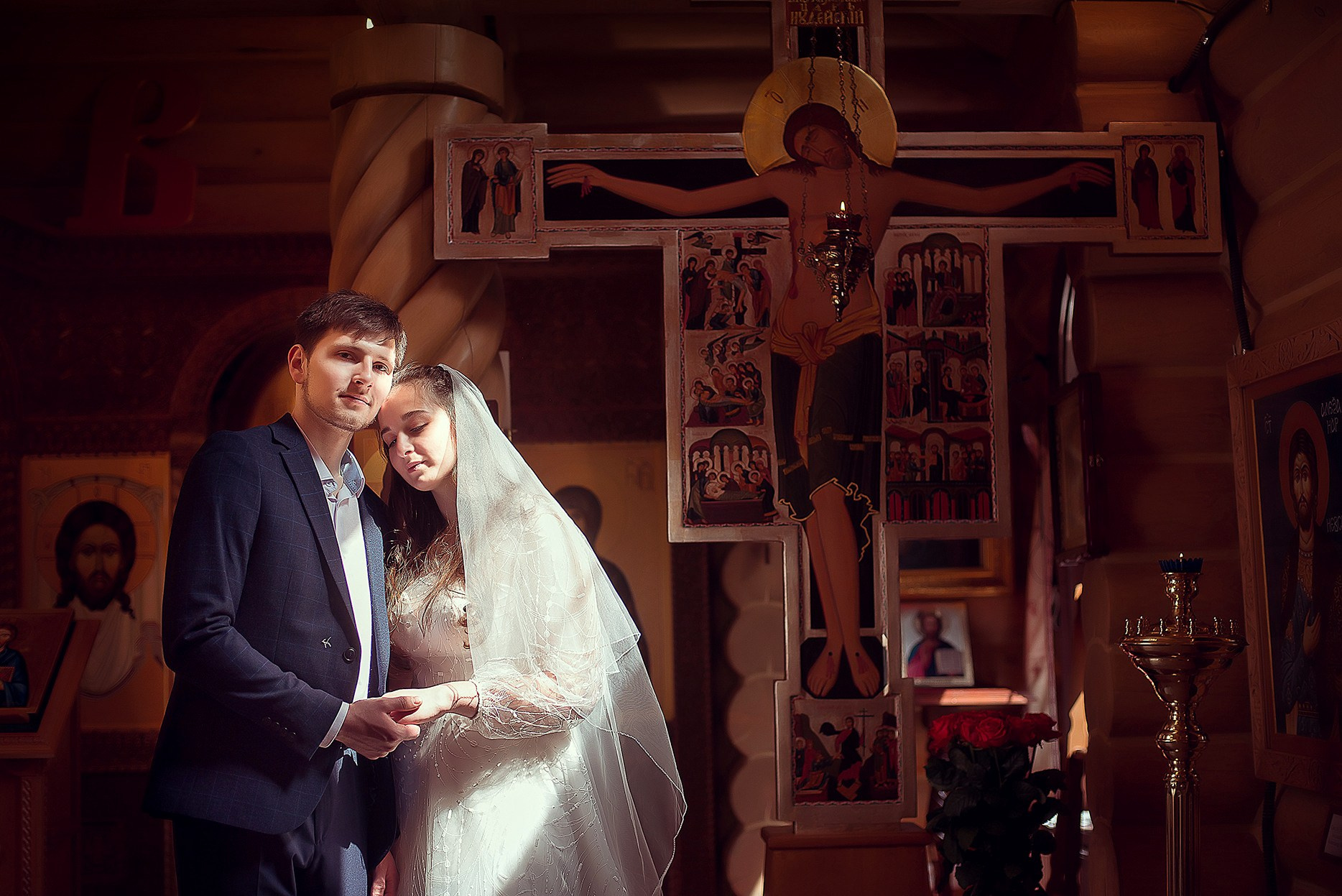 Таинство Венчания, фотосессия венчания в Москве