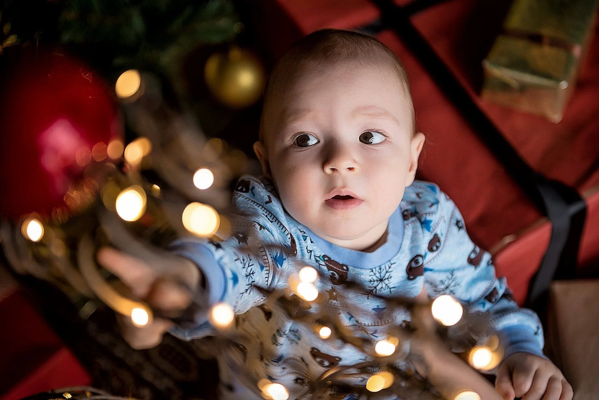 Новогодняя фотосессия для беременных в Ростове на Дону