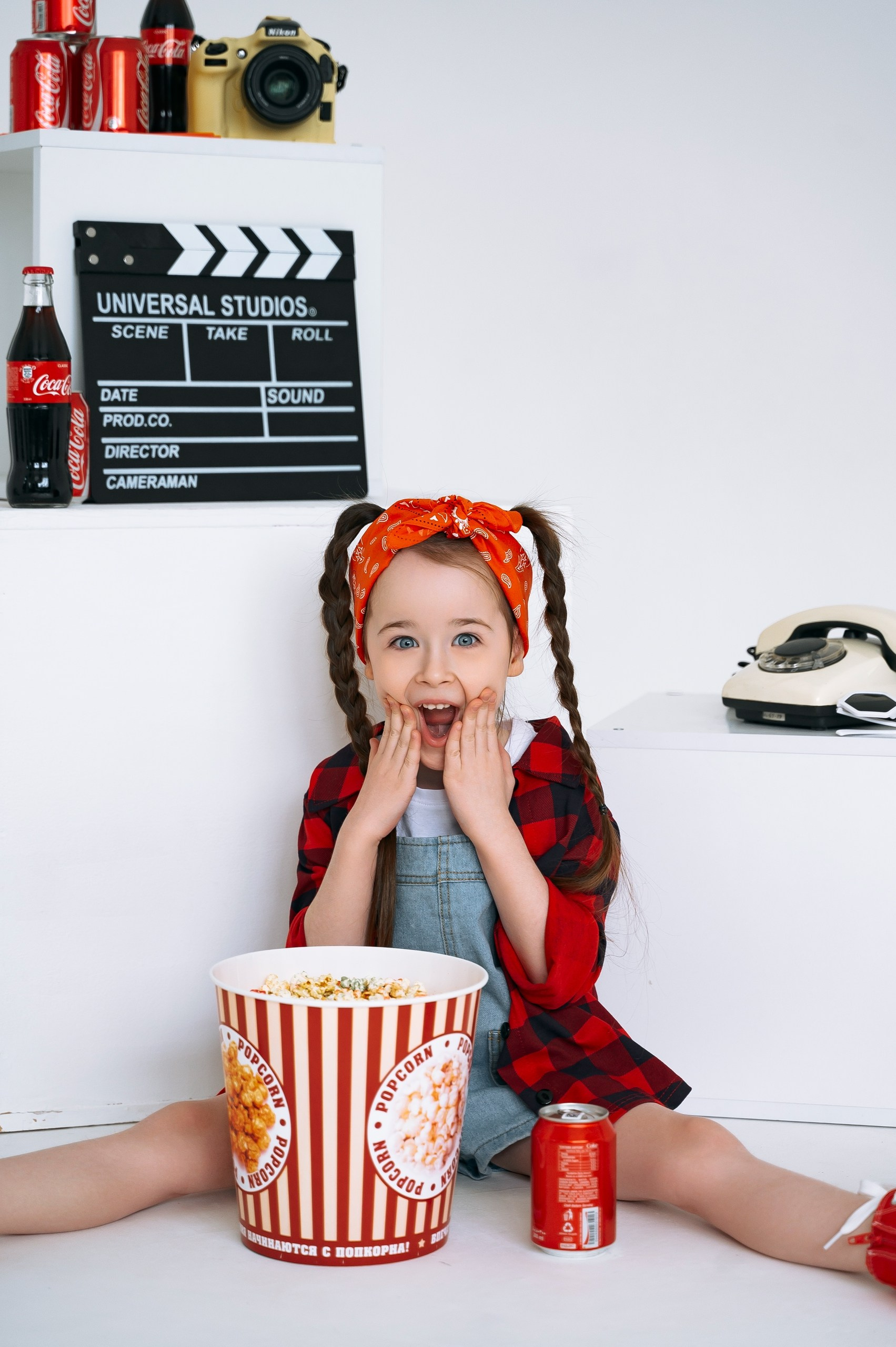 Детская фотосессия Ксюши | Яркие кадры для вашего фотоальбома