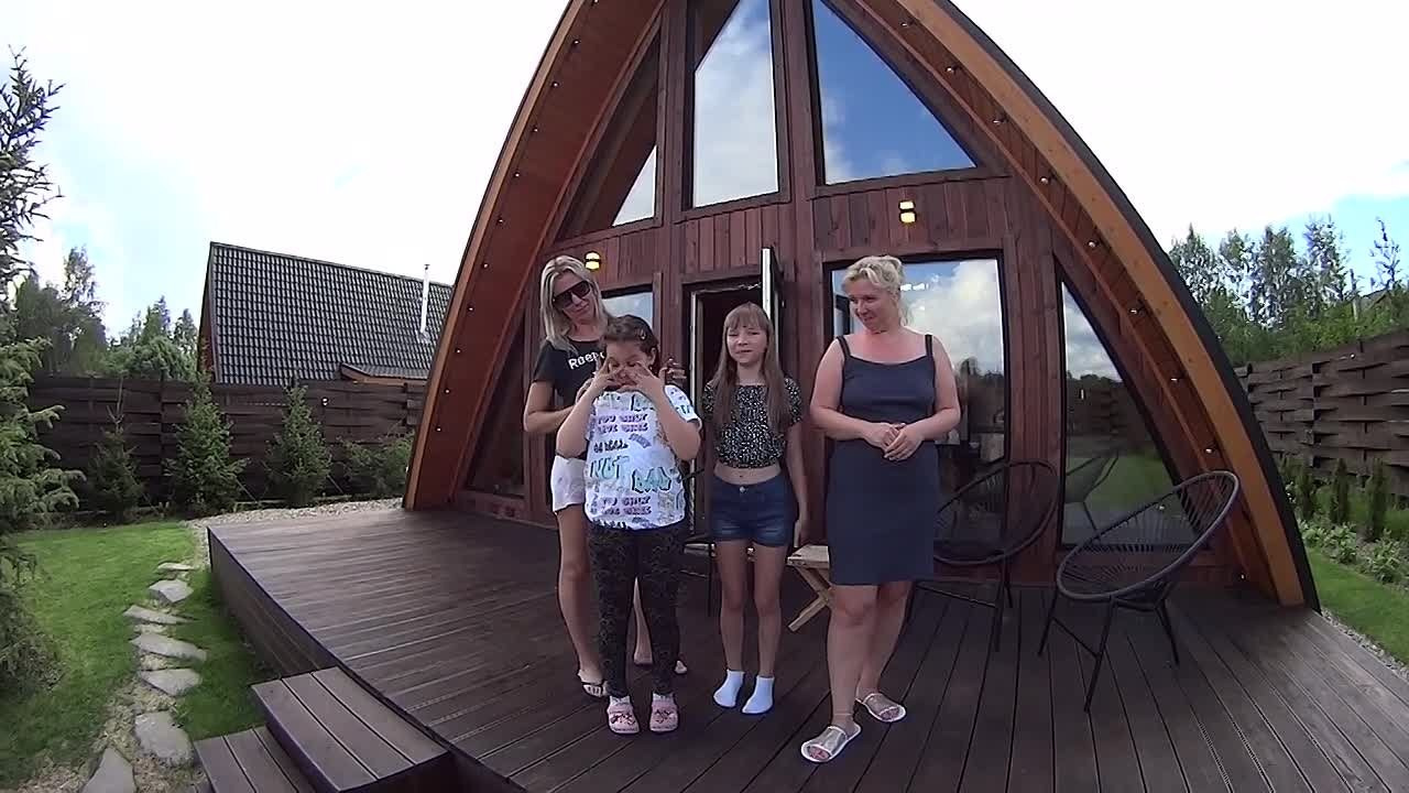 День рождения в доме с уличным чаном, баней - коттедж на 6 человек. Коттедж А-фрейм с баней и уличным чаном в Подмосковье - в аренду для отдыха