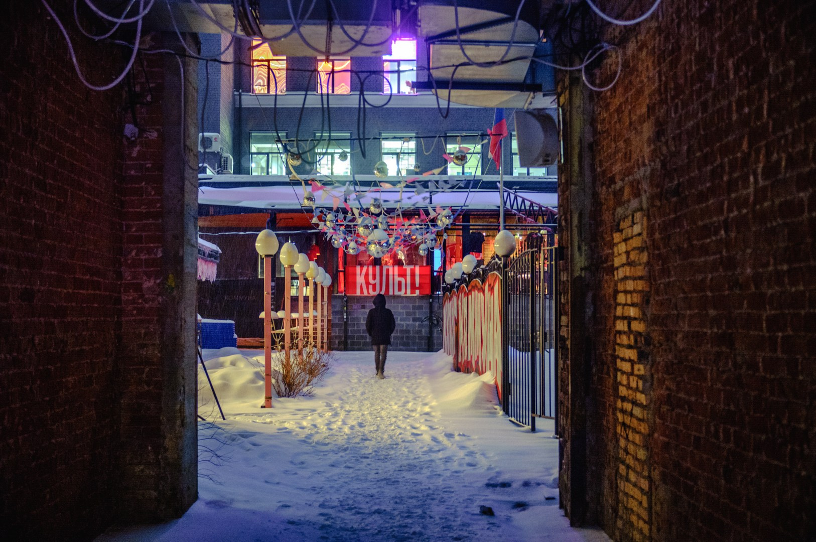 Воронеж. Зима. Снег. Метель