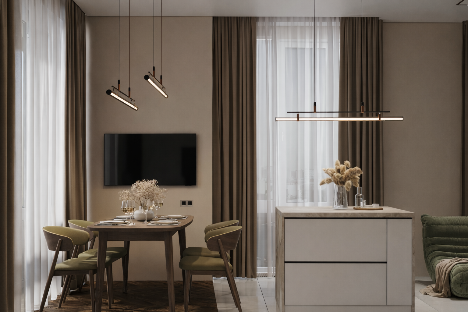 Проект: ЖК ILOVE | История оливкового цвета