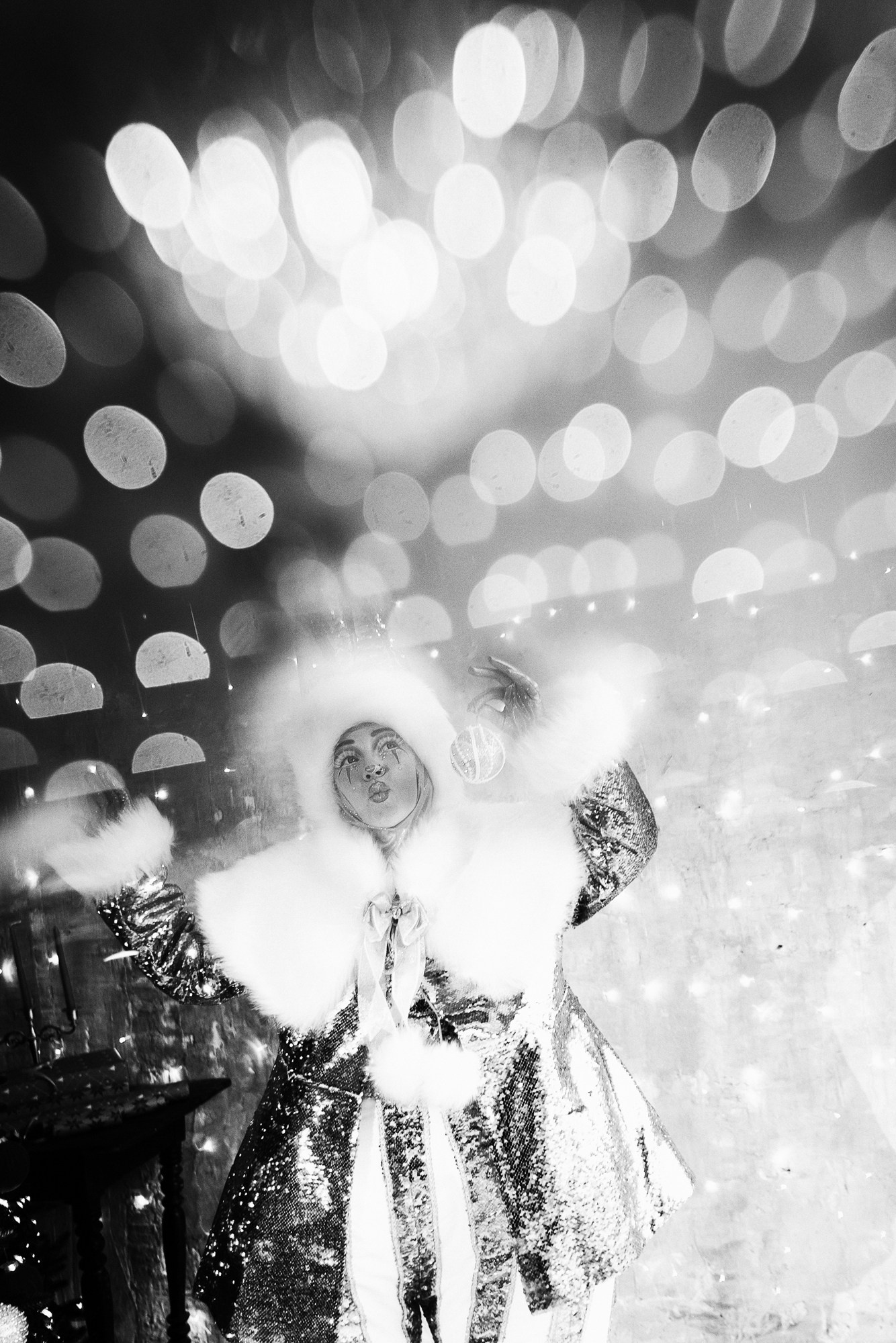 Новогодняя креативная фотосессия в Тюмени | Фотограф Дарья Мустафина. Портретный фотограф Тюмень Дарья Мустафина