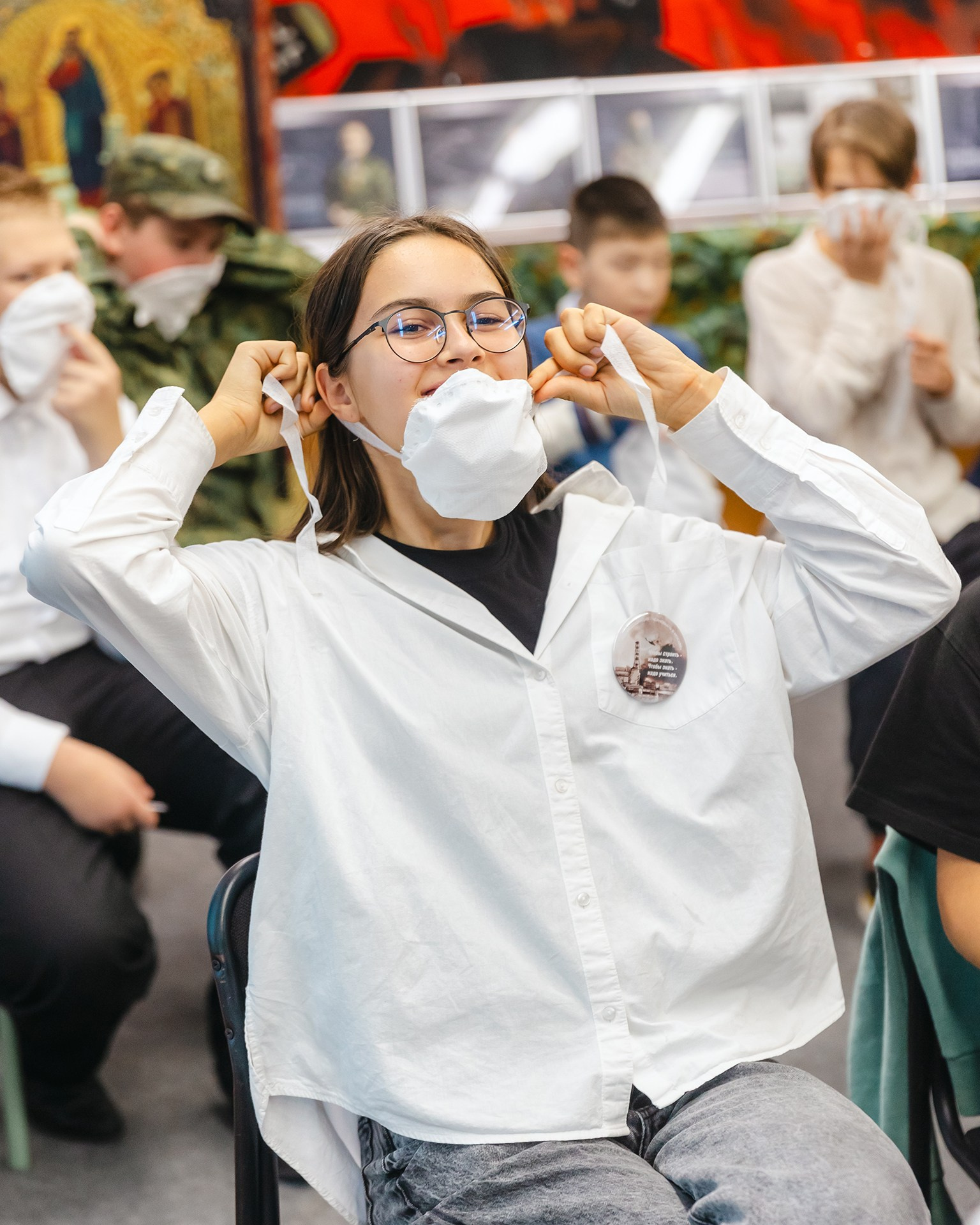 Урок мужества в ГБОУ Школа 956 города Москвы. Фото и видео проект о героях ВОВ, Чернобыльцах, Афганцах