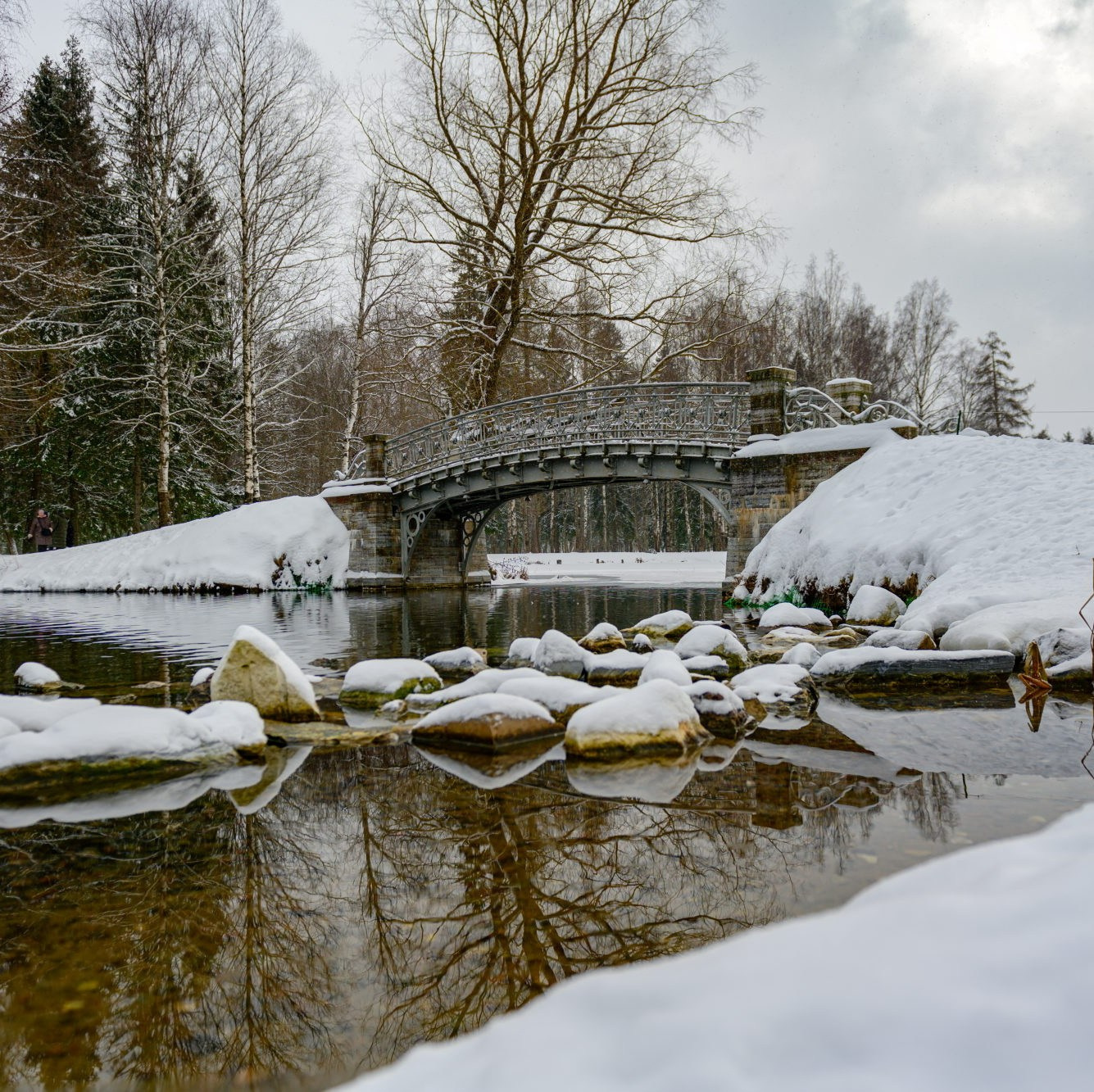 Gatchina. The Small Stone Bridge in Gatchina Palace Park. There are even more view photos in the store.