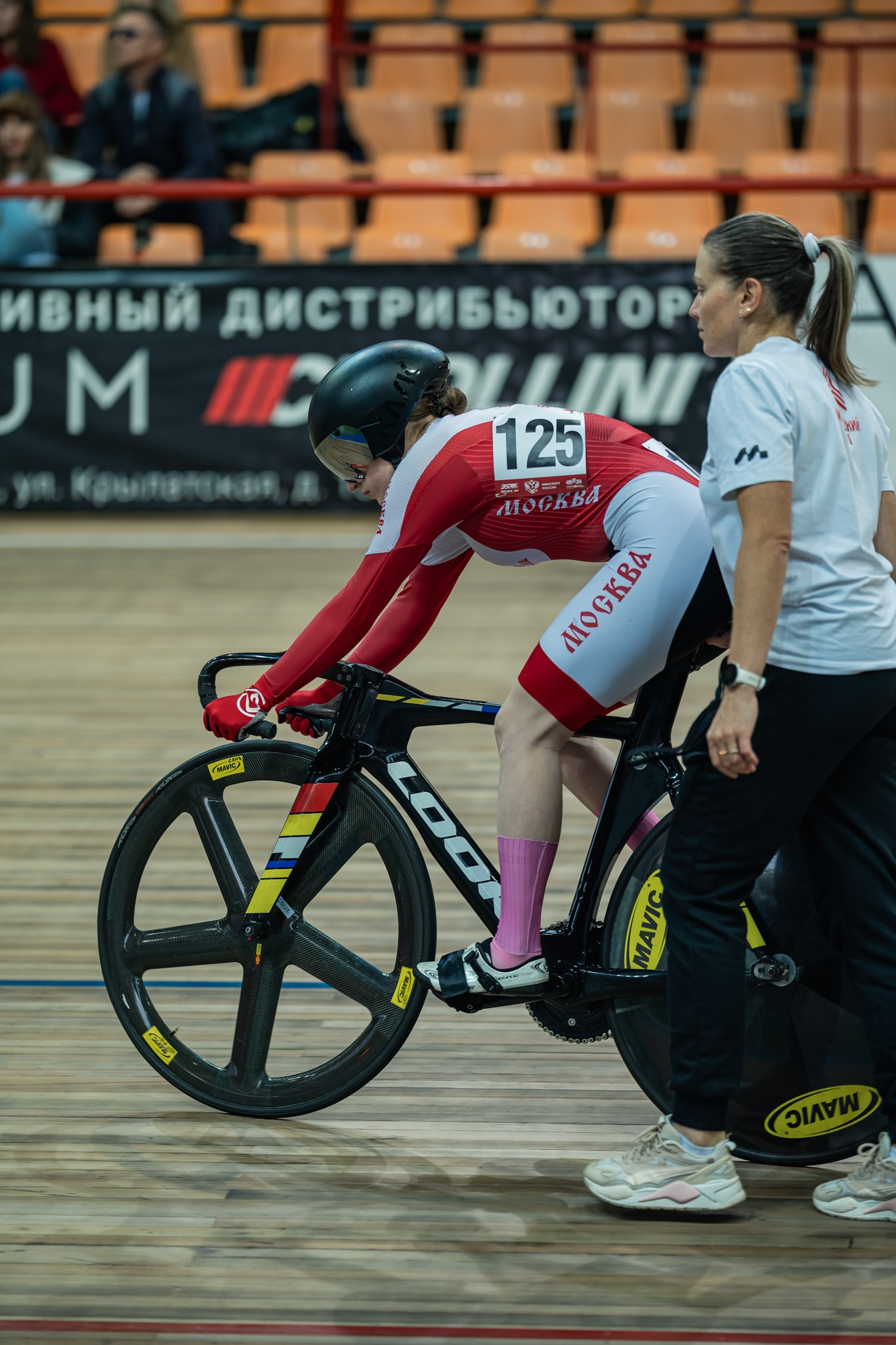 Кубок и чемпионат России по велоспорту на треке 2026. Фоторепортаж с велотрека «Крылатское» | Сергей Чурносов