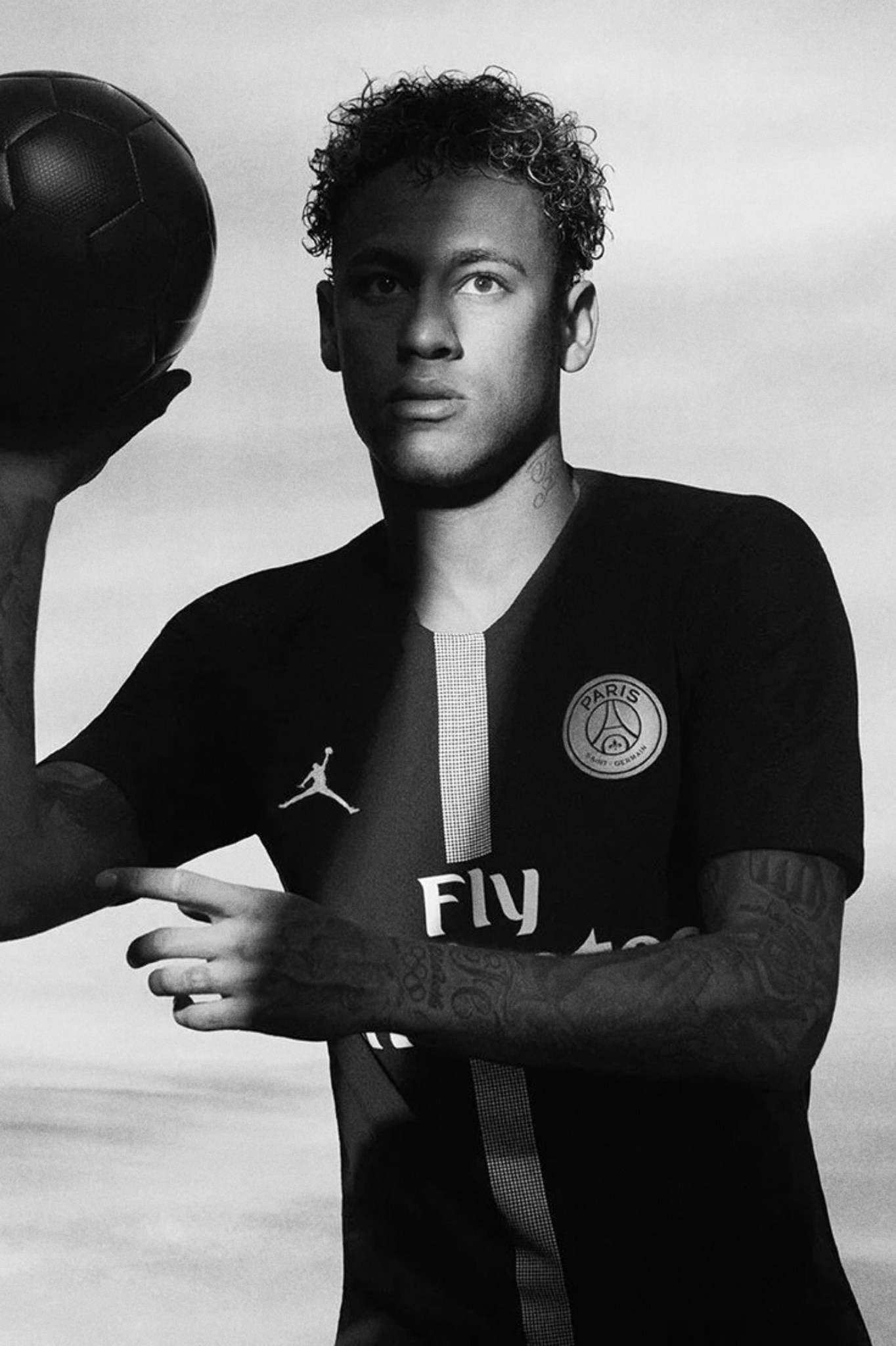 Футболка PSG 2018-2019 чёрная купить. Футбольный магазин — ssw_magazin