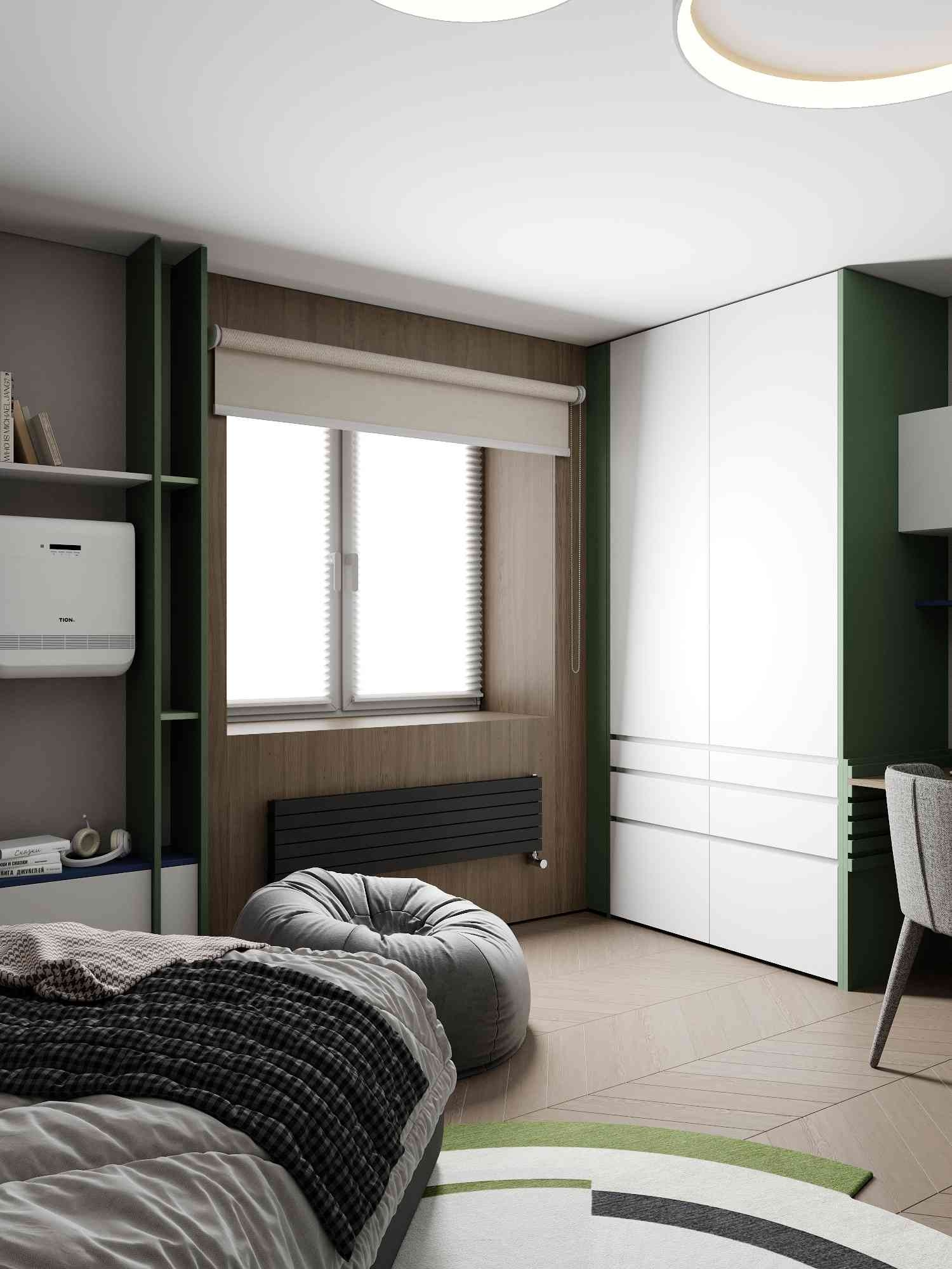 Дизайн интерьера квартиры для молодой семьи с ребёнком. Студия дизайна интерьера «Строчка» | Москва, Санкт-Петербург, Самара, Казань, Тольятти, Ульяновск и другие города России