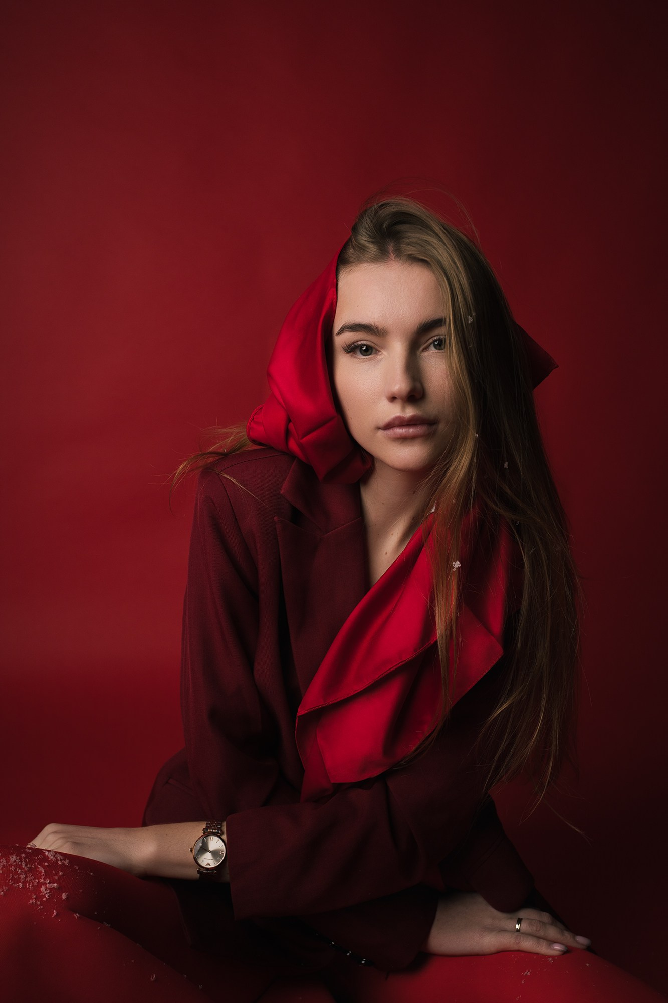 Девушка в фото студии Севастополь