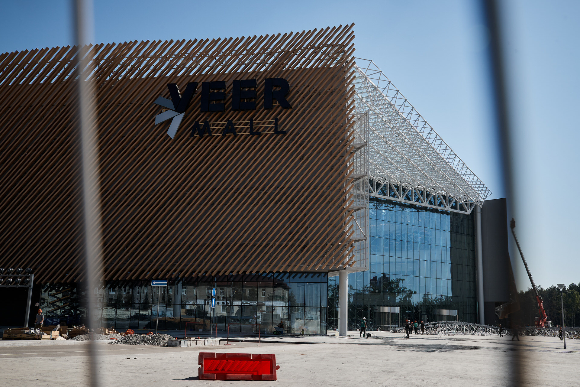 Репортаж со строительства торгового центра Veer Mall. Контент для бизнеса в Екатеринбурге Полдень Медиа
