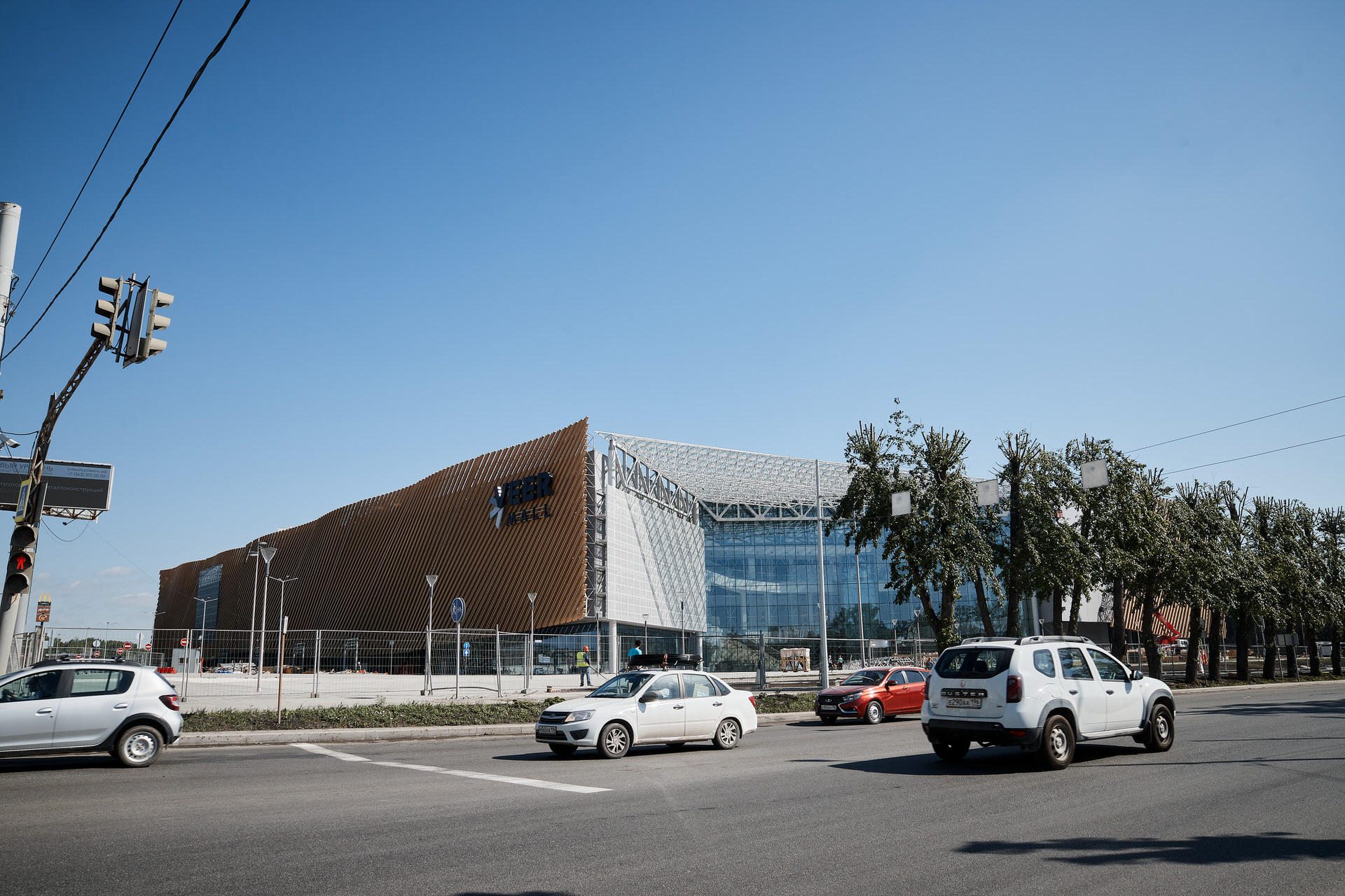Репортаж со строительства торгового центра Veer Mall. Контент для бизнеса в Екатеринбурге Полдень Медиа