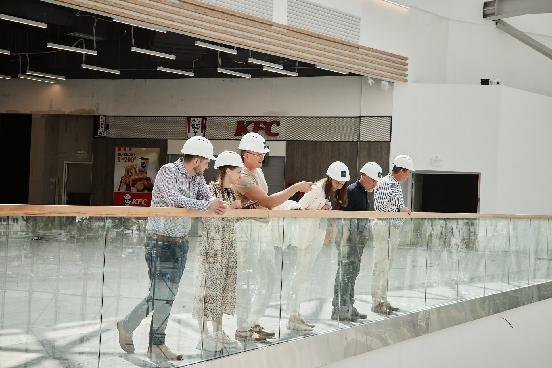 Репортаж со строительства торгового центра Veer Mall. Контент для бизнеса в Екатеринбурге Полдень Медиа