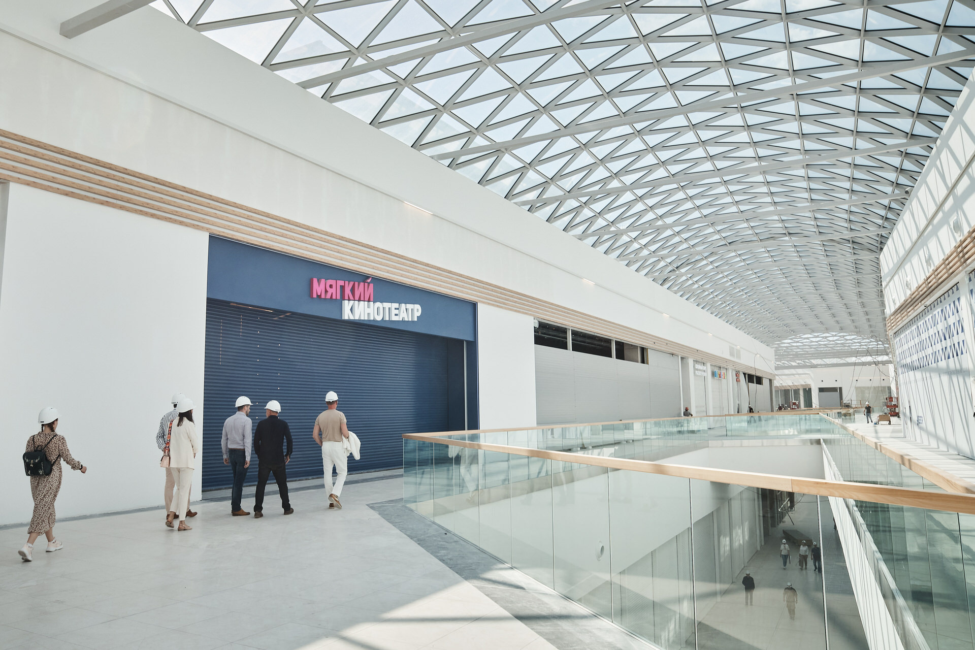 Репортаж со строительства торгового центра Veer Mall. Контент для бизнеса в Екатеринбурге Полдень Медиа