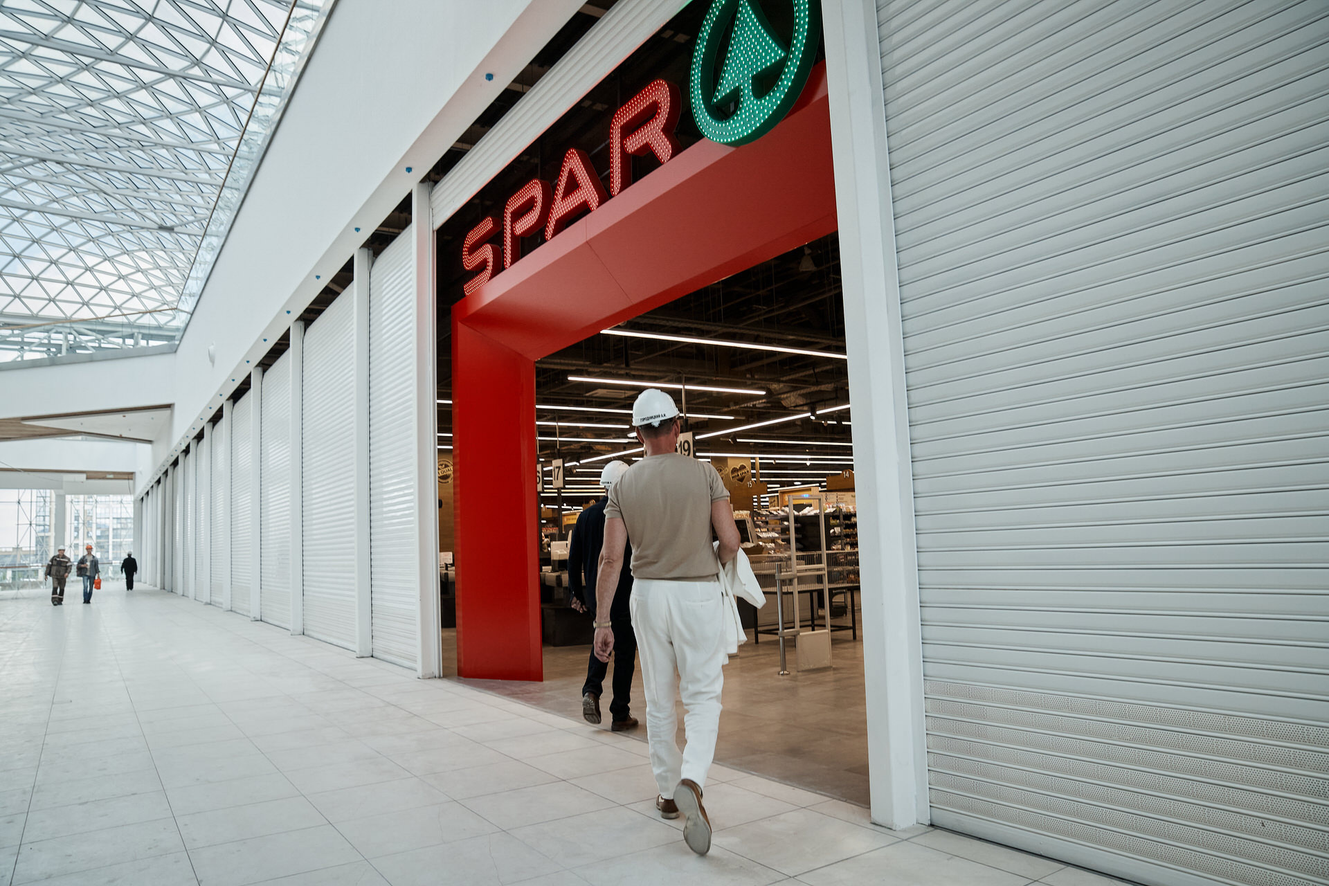 Репортаж со строительства торгового центра Veer Mall. Контент для бизнеса в Екатеринбурге Полдень Медиа