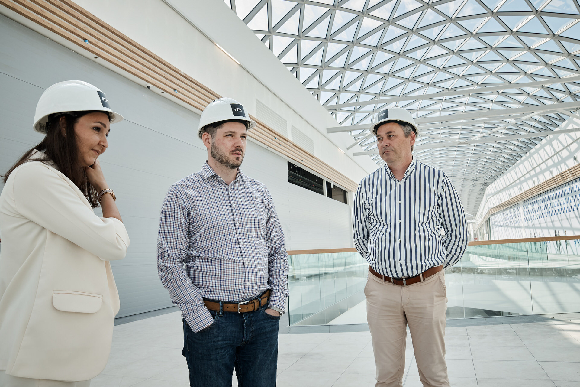 Репортаж со строительства торгового центра Veer Mall. Контент для бизнеса в Екатеринбурге Полдень Медиа